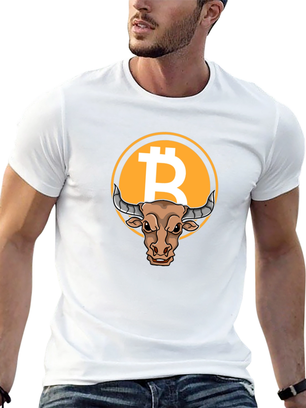 Bitcoin Bull T-Shirt - Crypto Investor Tee
