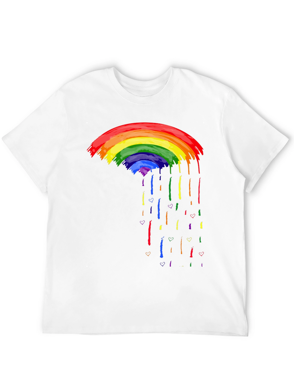 Rainbow Drip T-Shirt: Pride Style