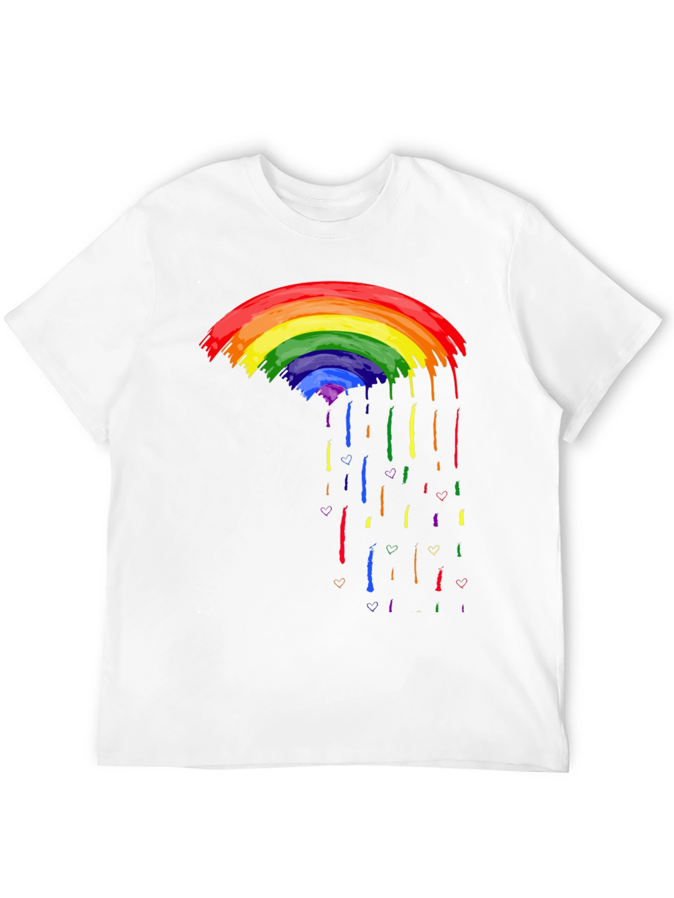 Rainbow Drip T-Shirt: Pride Style