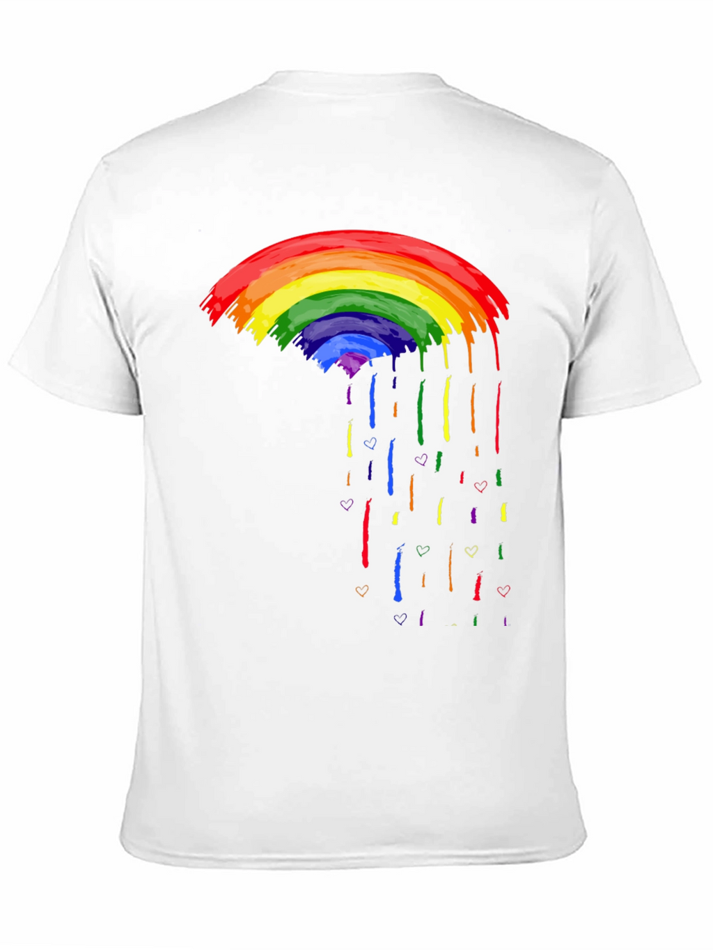Rainbow Drip T-Shirt: Pride Style