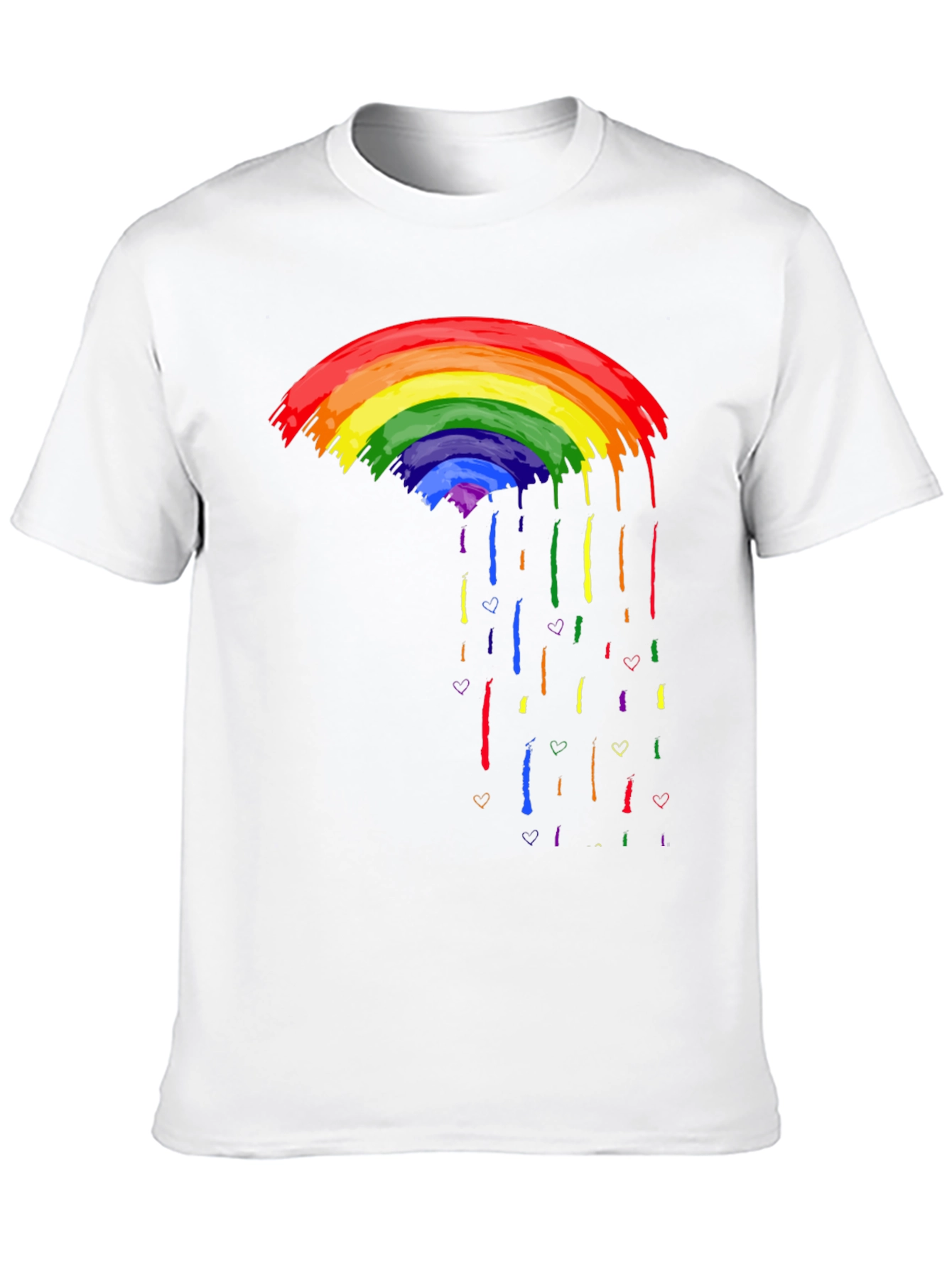Rainbow Drip T-Shirt: Pride Style