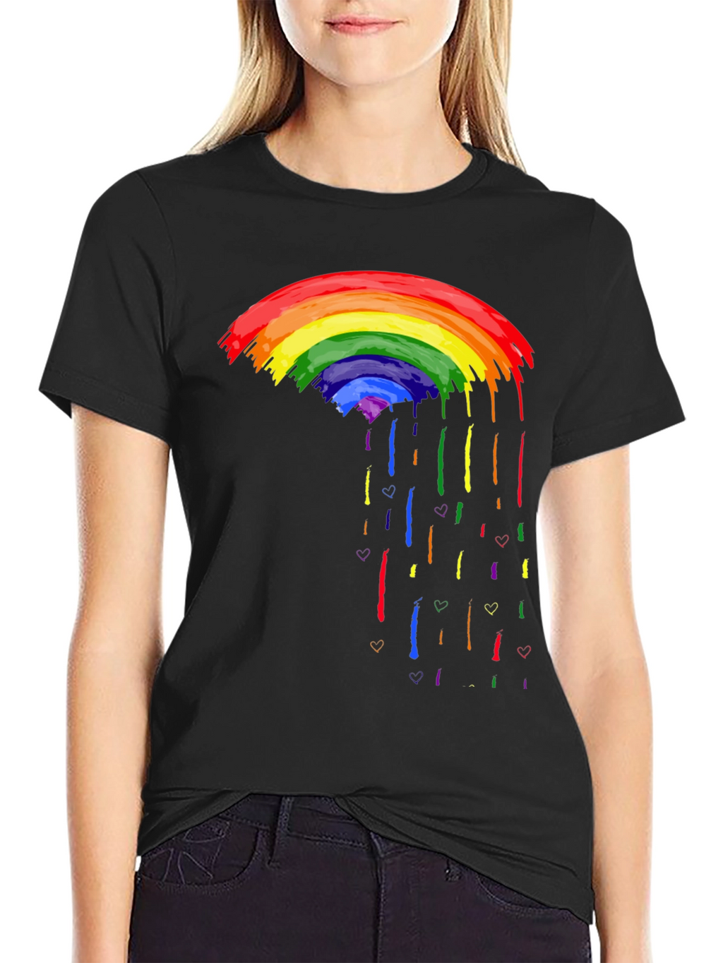 Rainbow Drip T-Shirt: Pride Style