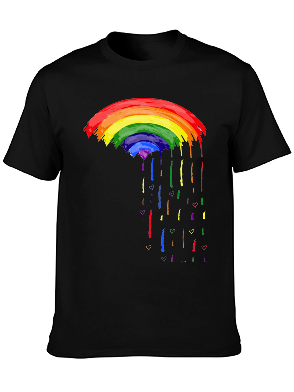 Rainbow Drip T-Shirt: Pride Style