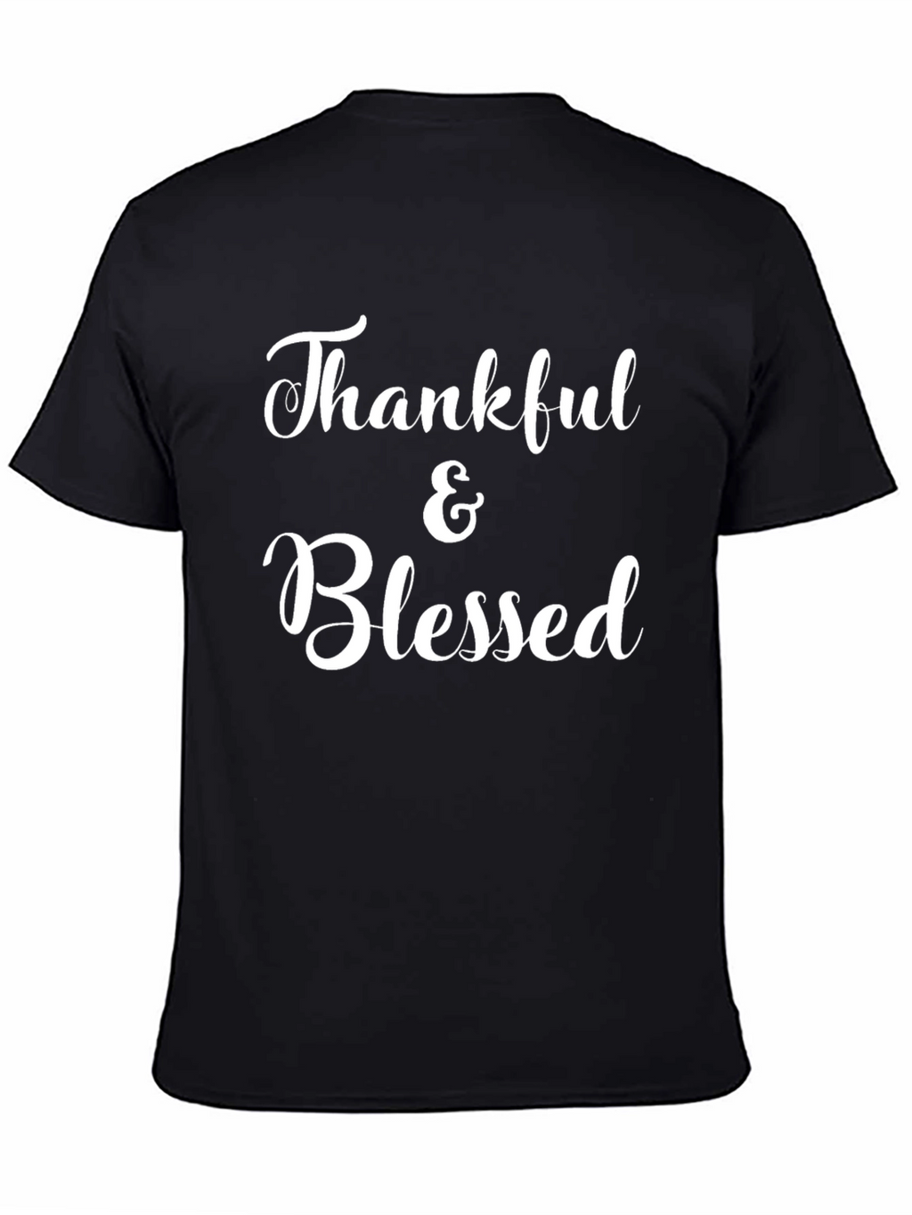Thankful & Blessed Graphic T-Shirt
