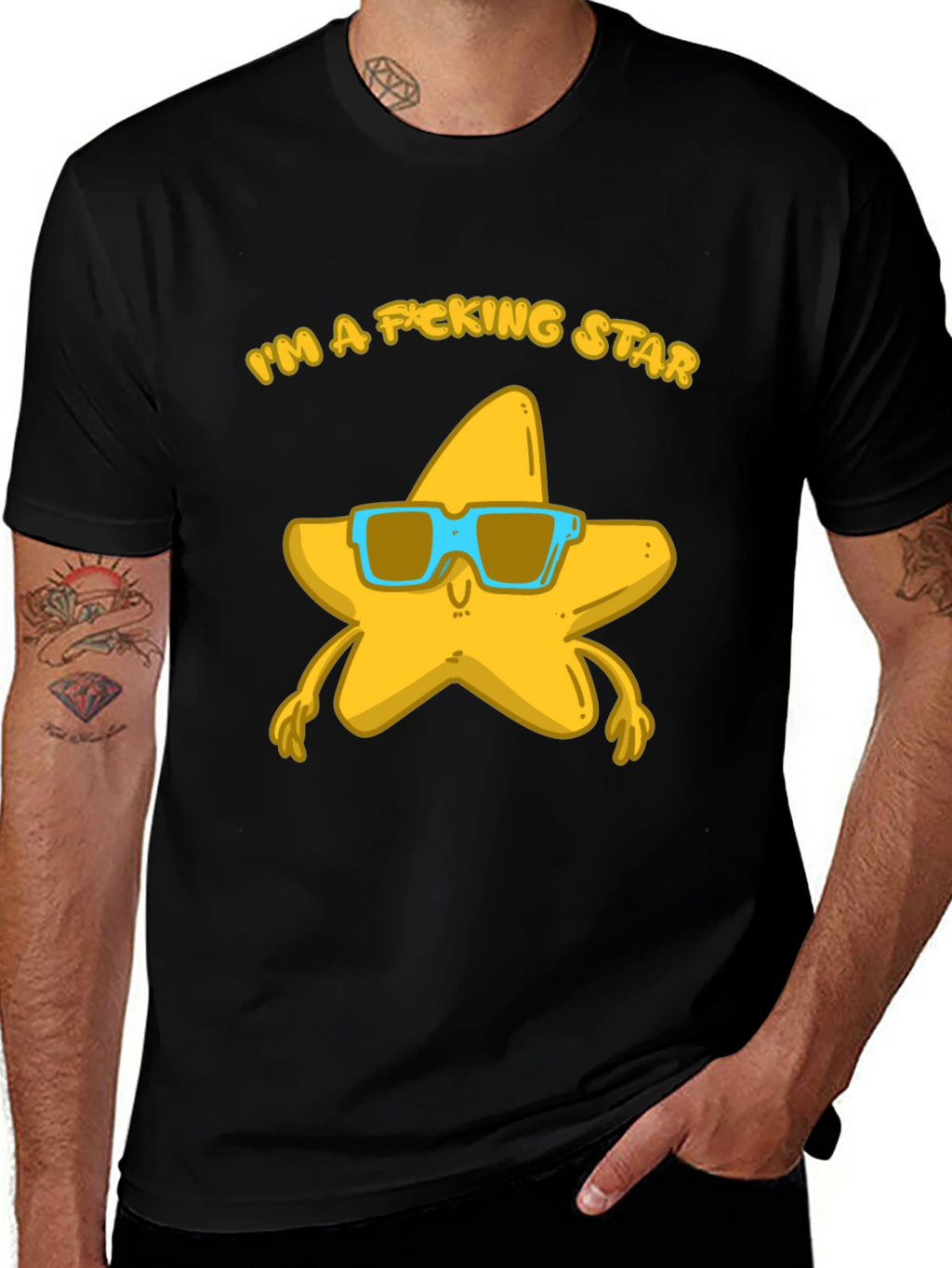Im a F*cking Star T-Shirt - Funny Graphic Tee
