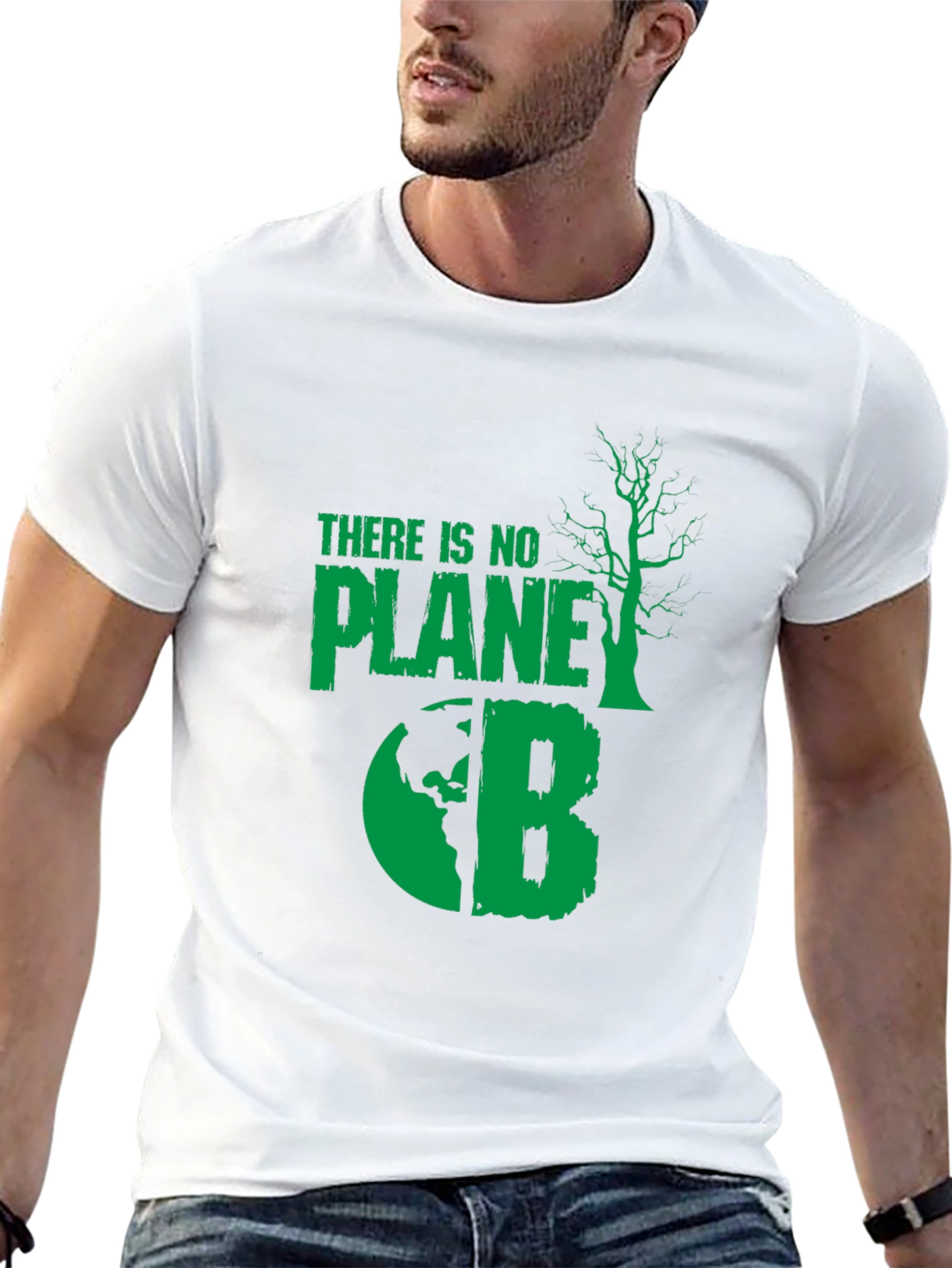Eco-Friendly No Planet B Graphic T-Shirt