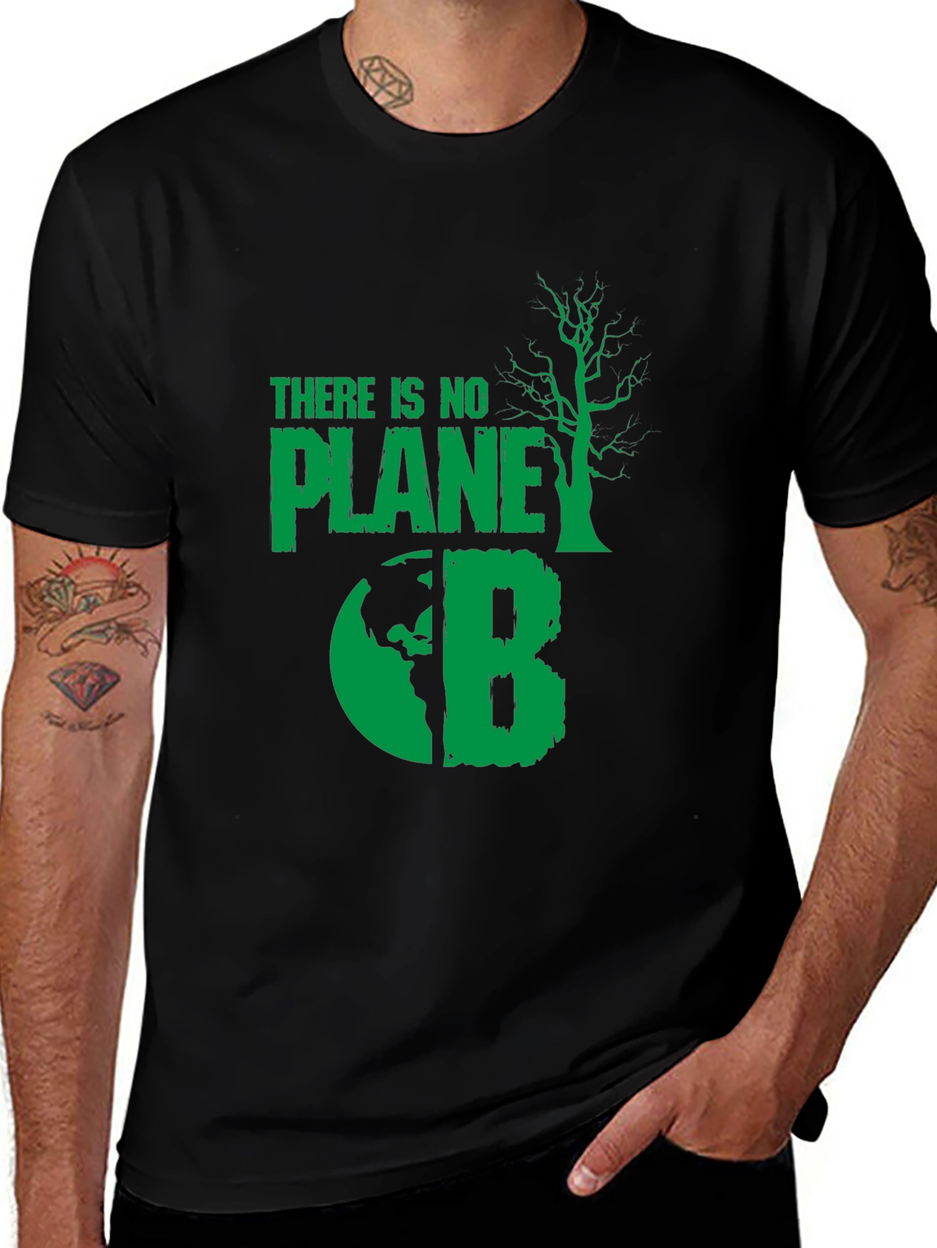 Eco-Friendly No Planet B Graphic T-Shirt