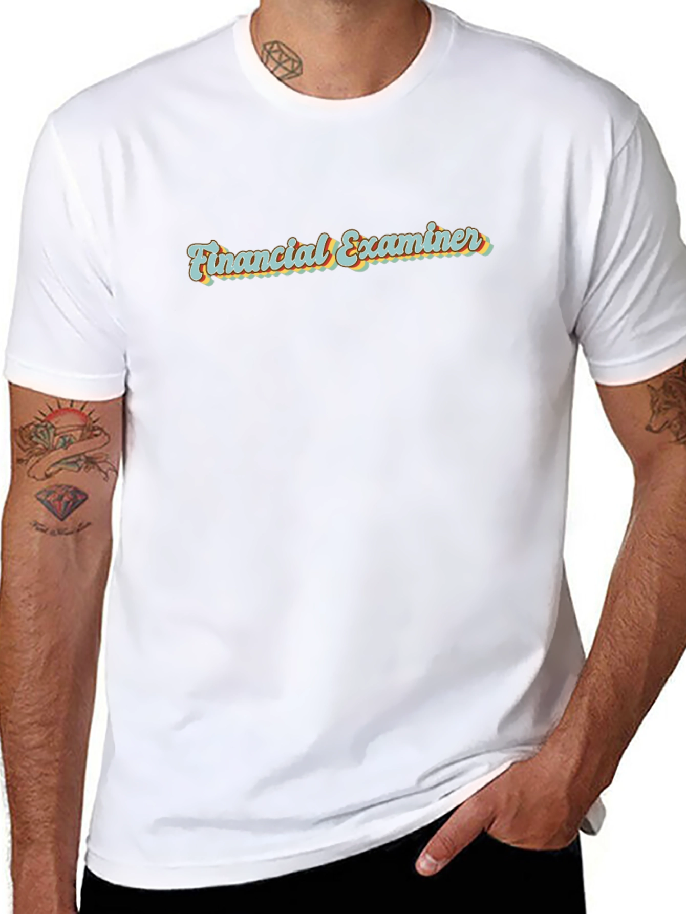 Financial Examiner Retro Style T-Shirt