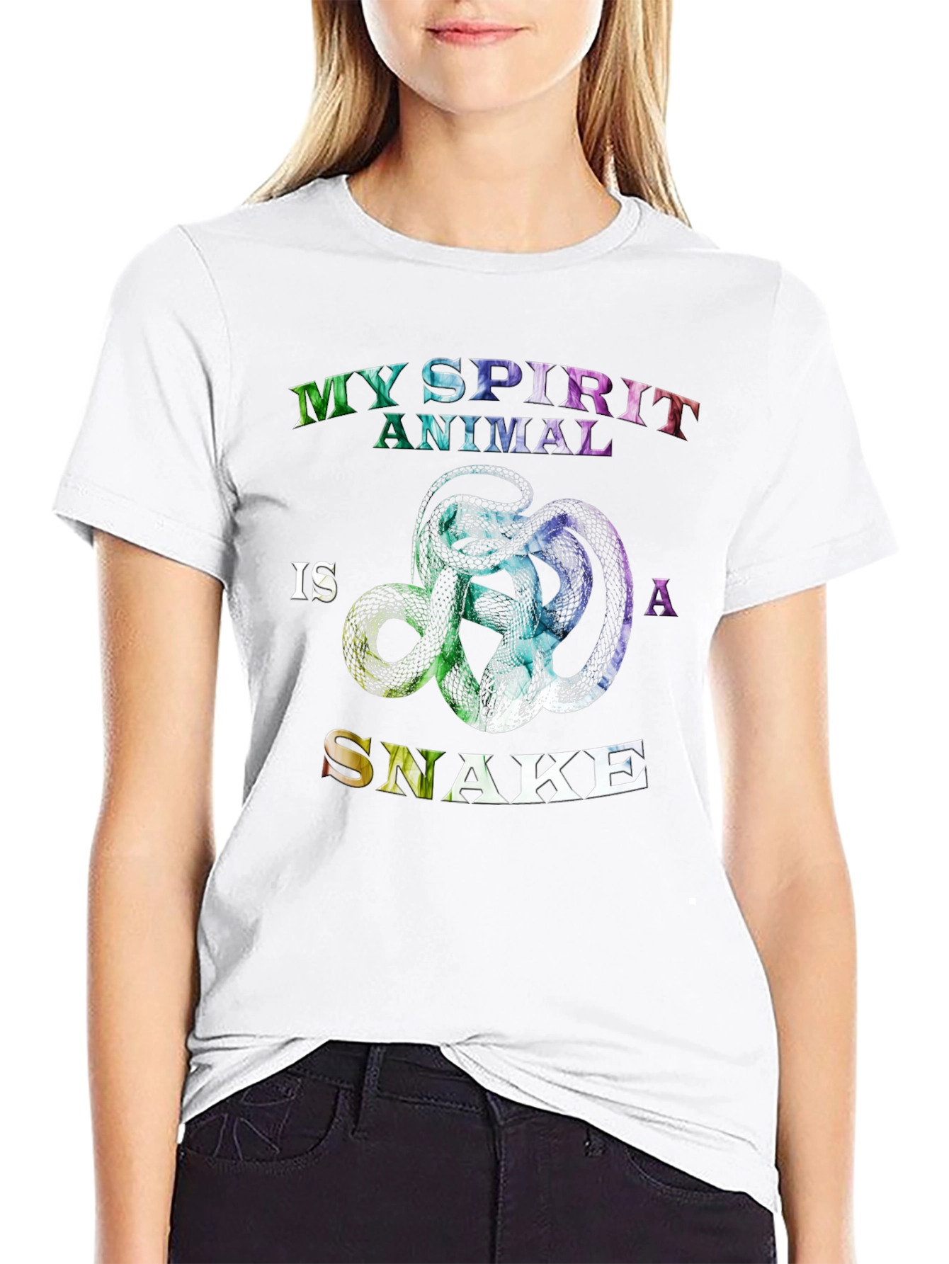 My Spirit Animal Snake Graphic T-Shirt
