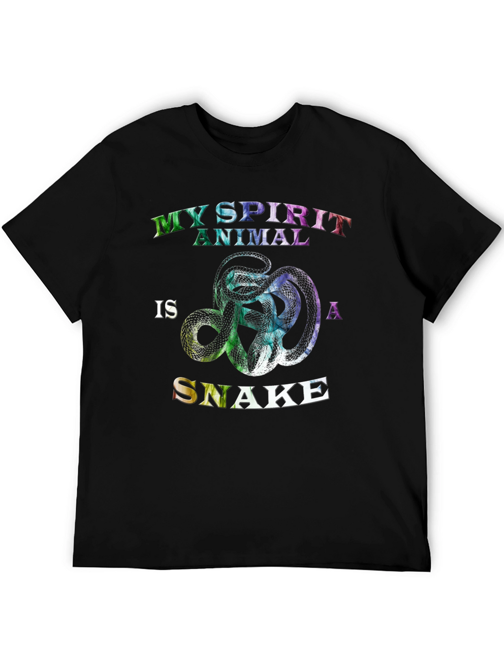 My Spirit Animal Snake Graphic T-Shirt