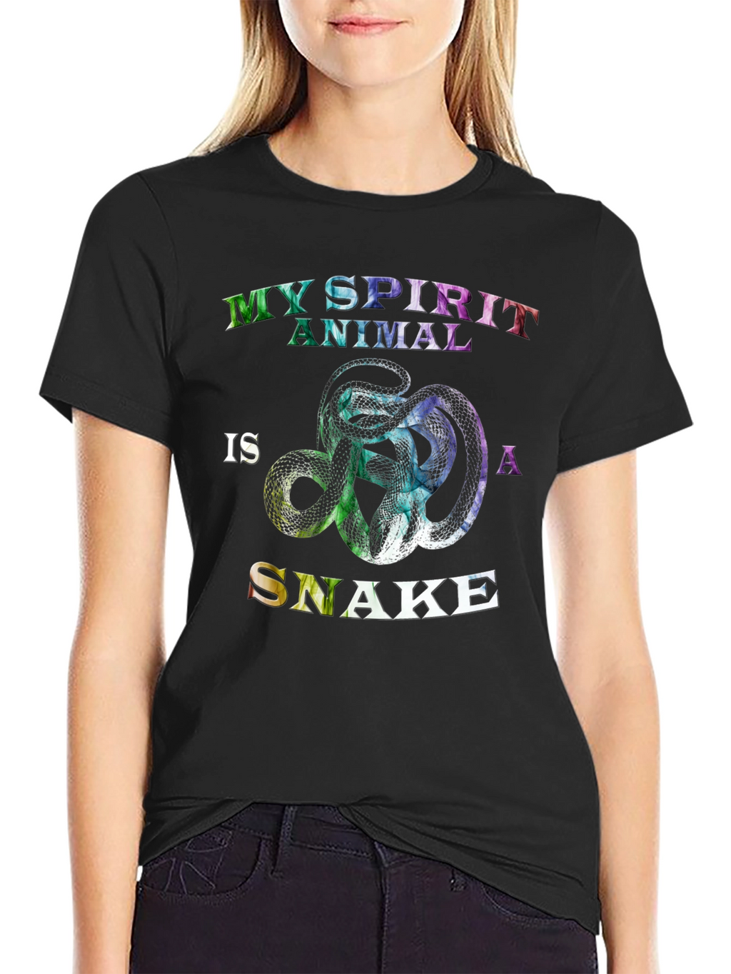 My Spirit Animal Snake Graphic T-Shirt