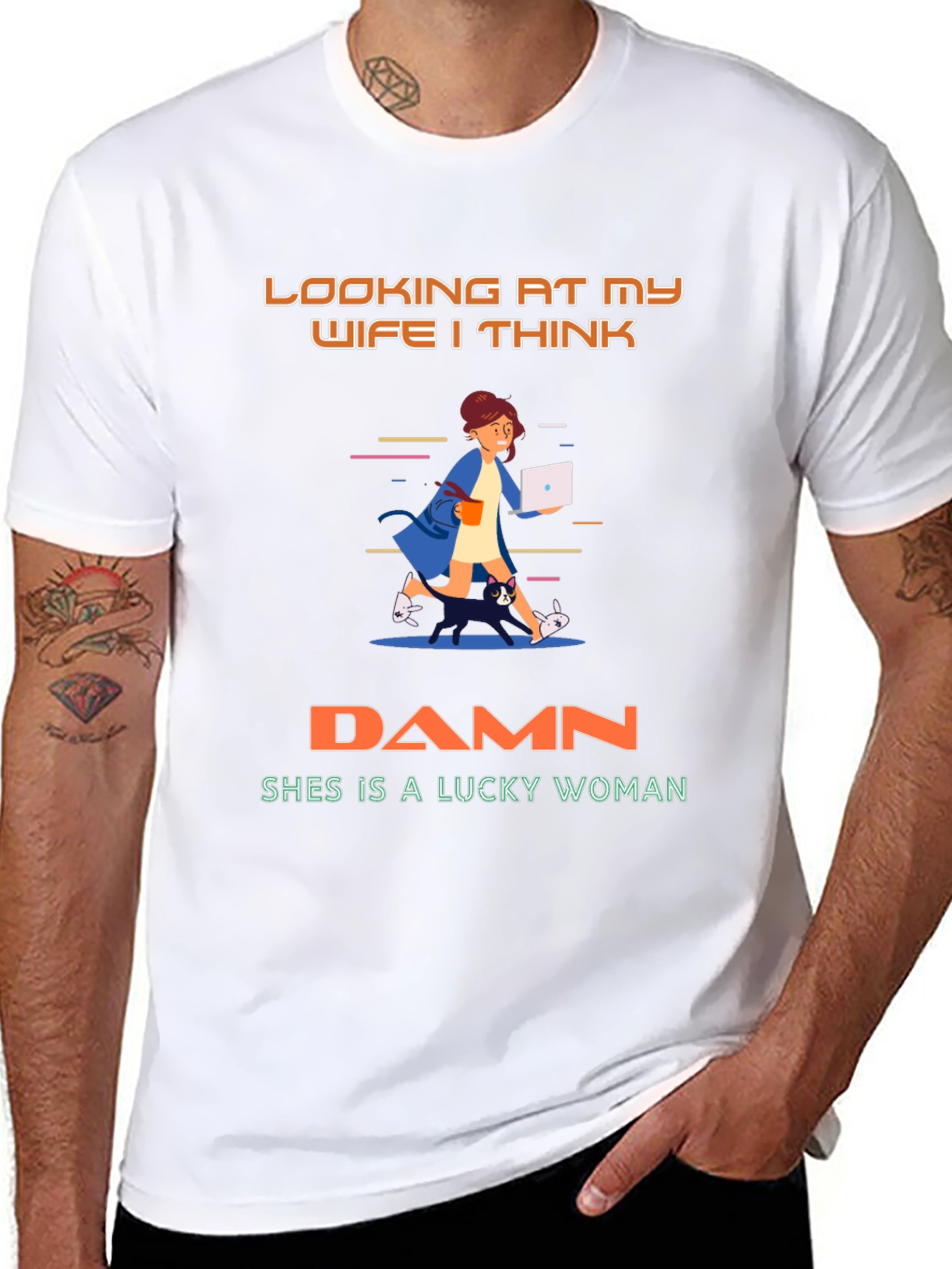 Lucky Wife T-Shirt