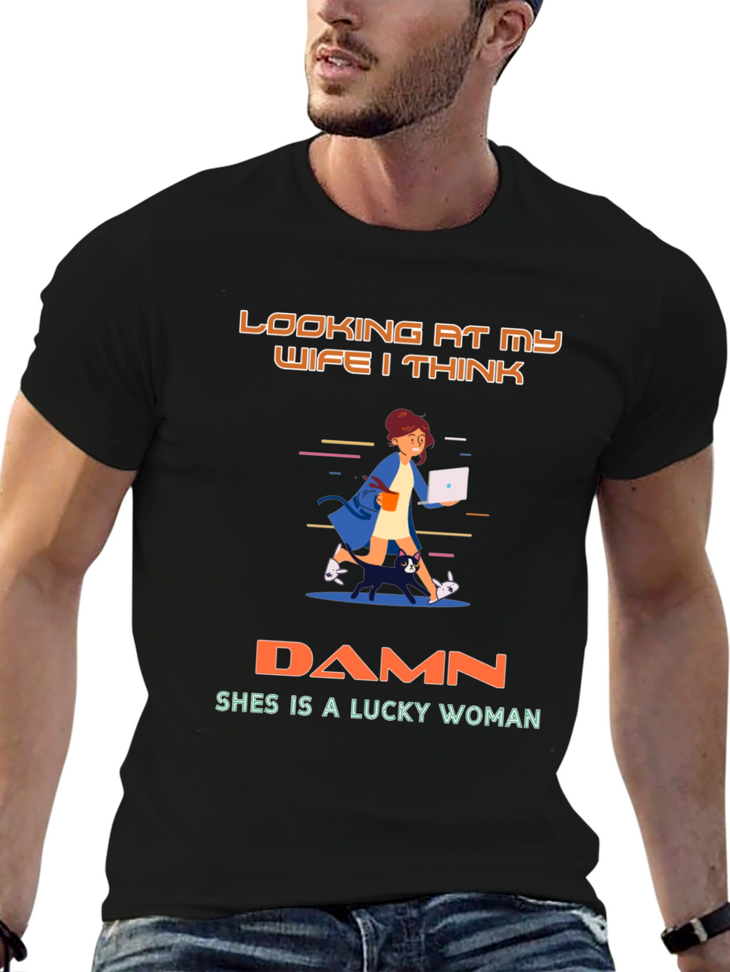 Lucky Wife T-Shirt