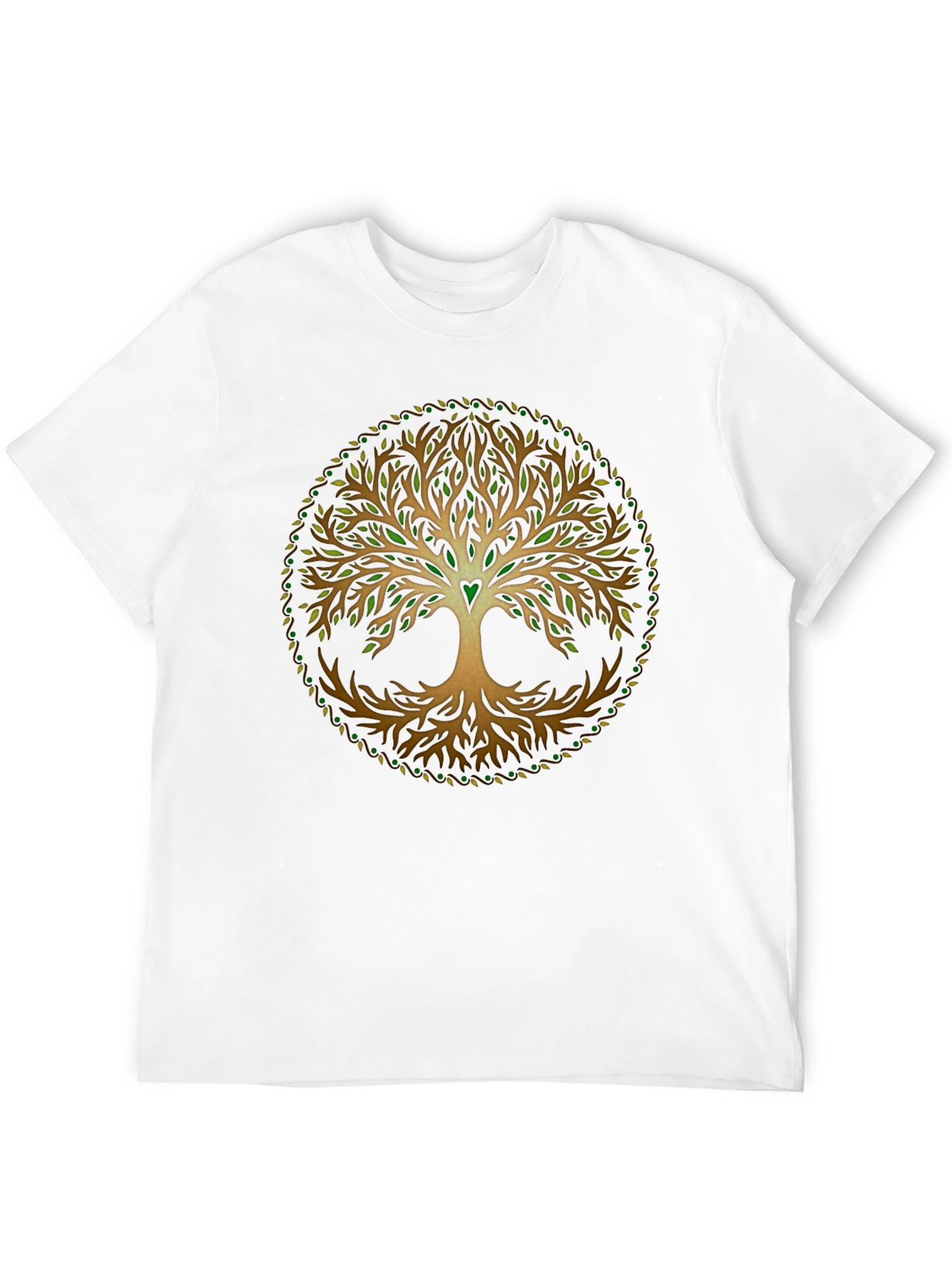 Tree of Life Graphic Print Black T-Shirt