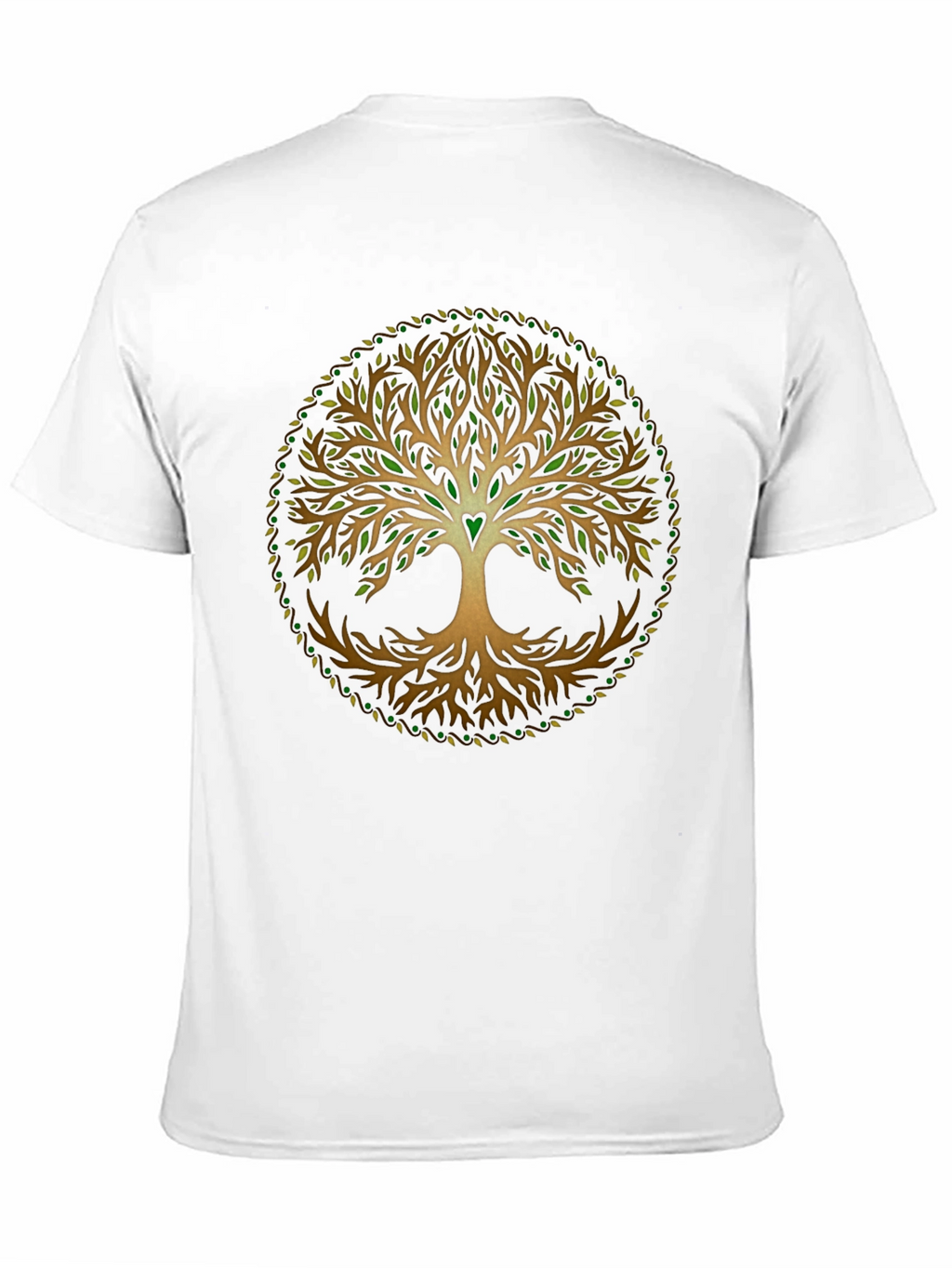 Tree of Life Graphic Print Black T-Shirt