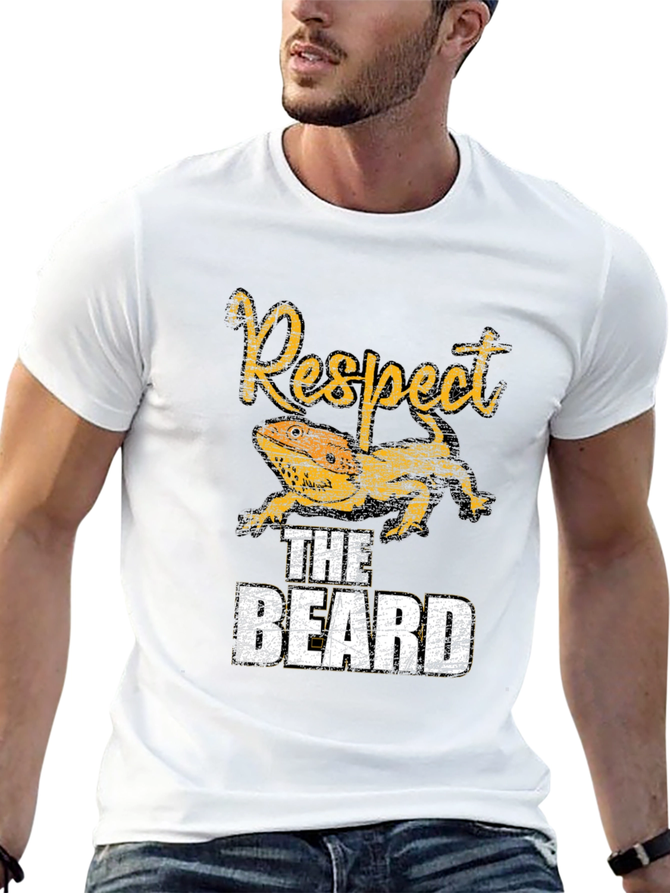 Respect the Beard Bearded Dragon T-Shirt