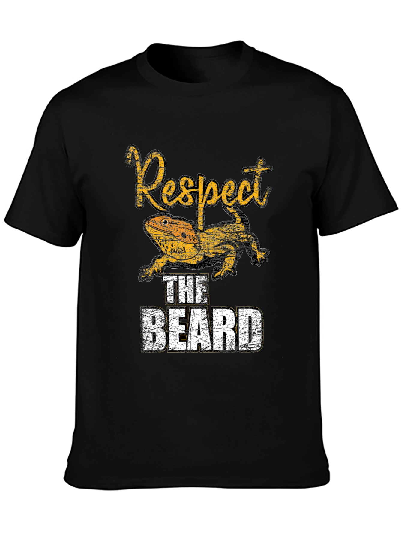 Respect the Beard Bearded Dragon T-Shirt