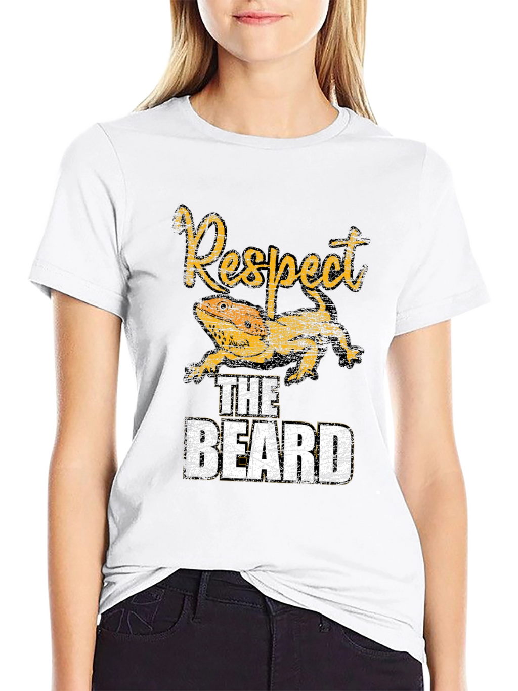 Respect the Beard Bearded Dragon T-Shirt