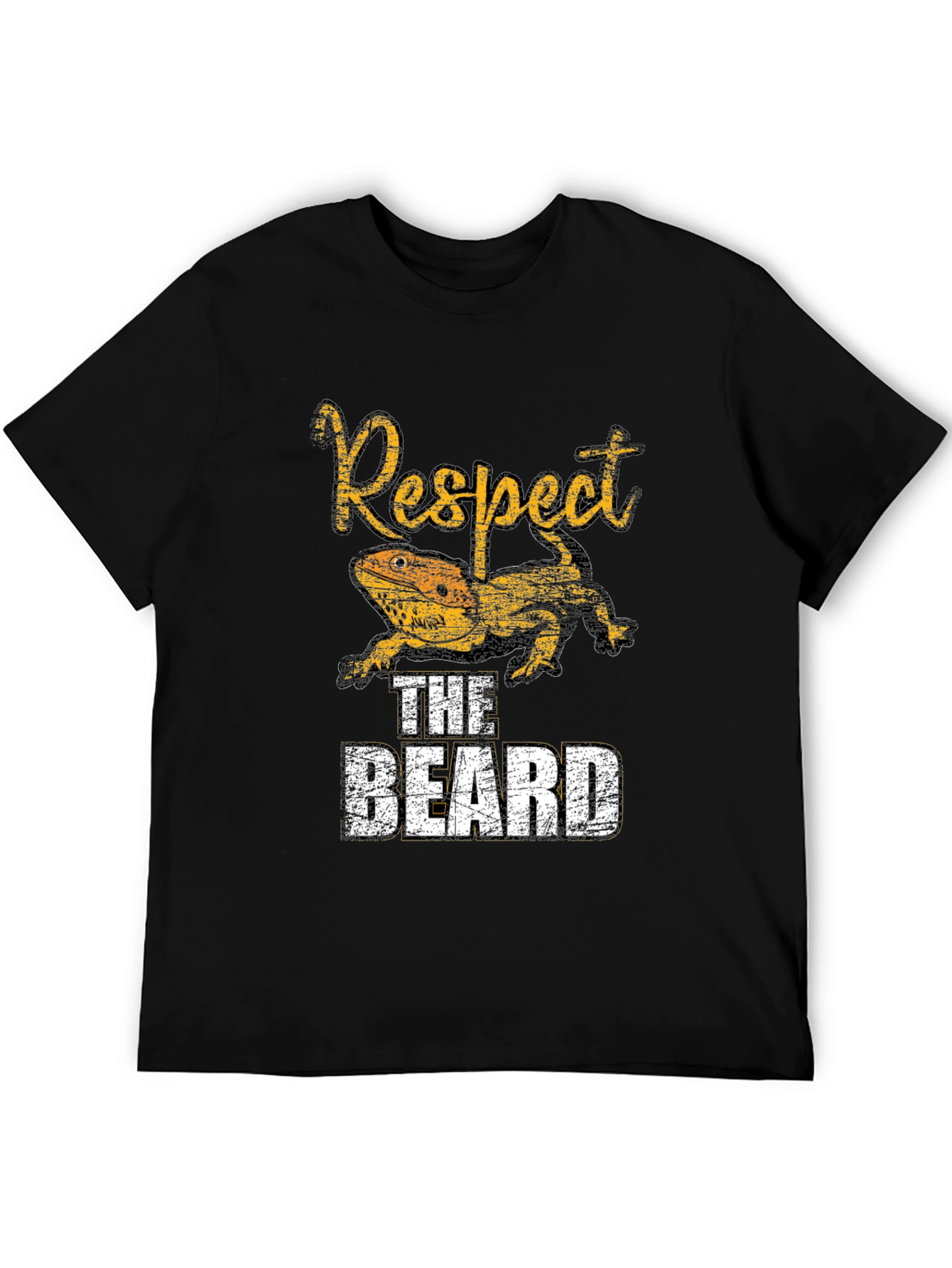 Respect the Beard Bearded Dragon T-Shirt