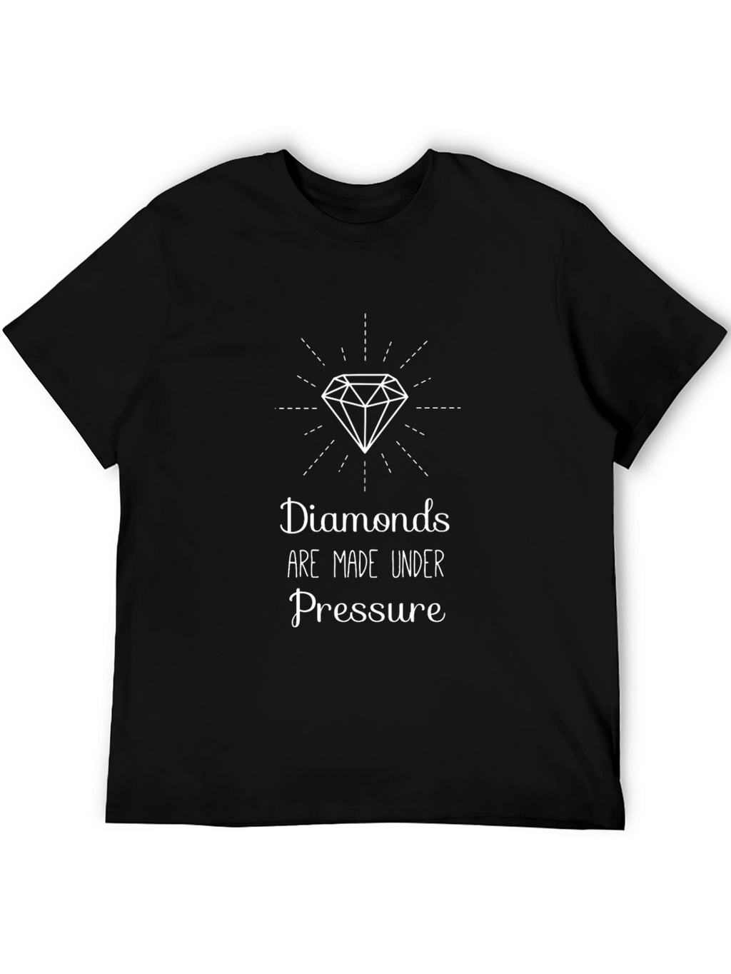 Diamonds Under Pressure Graphic Tee