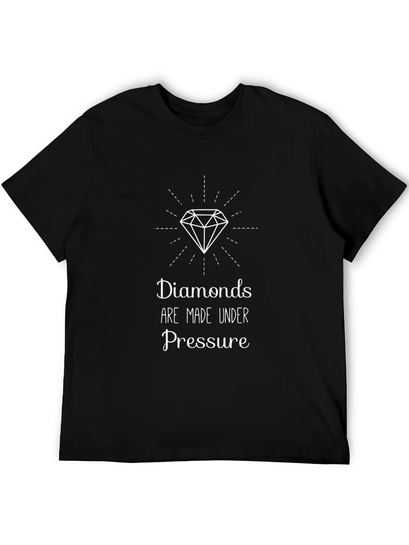 Diamonds Under Pressure Graphic Tee