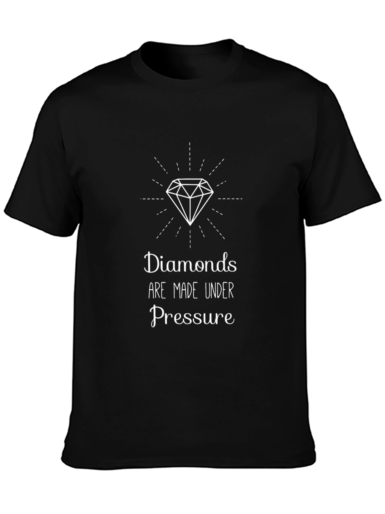 Diamonds Under Pressure Graphic Tee
