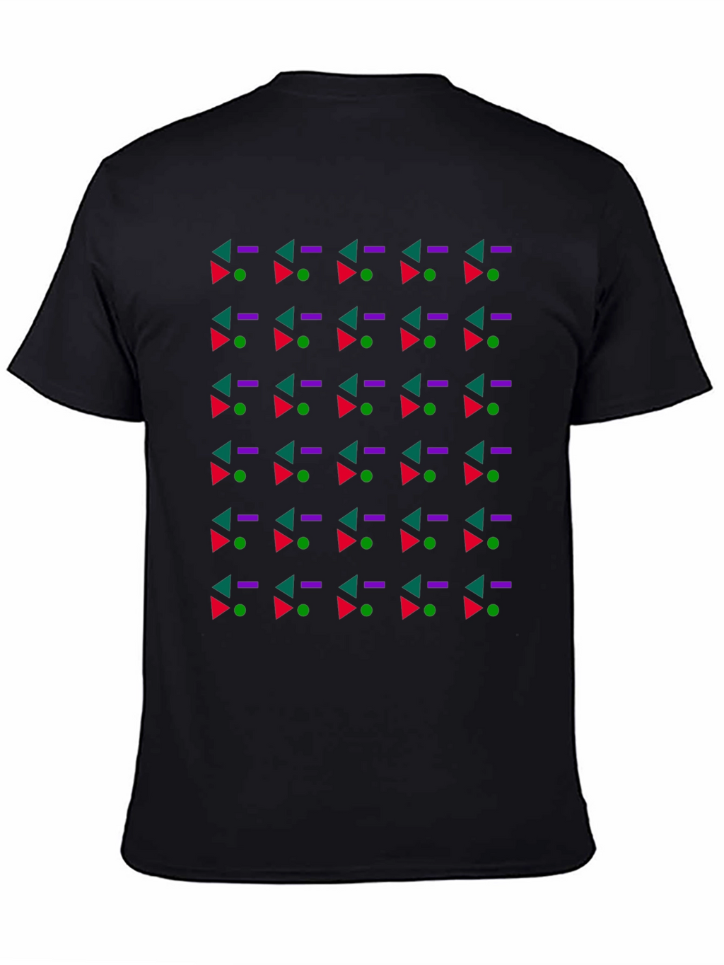 Geometric Pattern T-Shirt - Modern Abstract Design