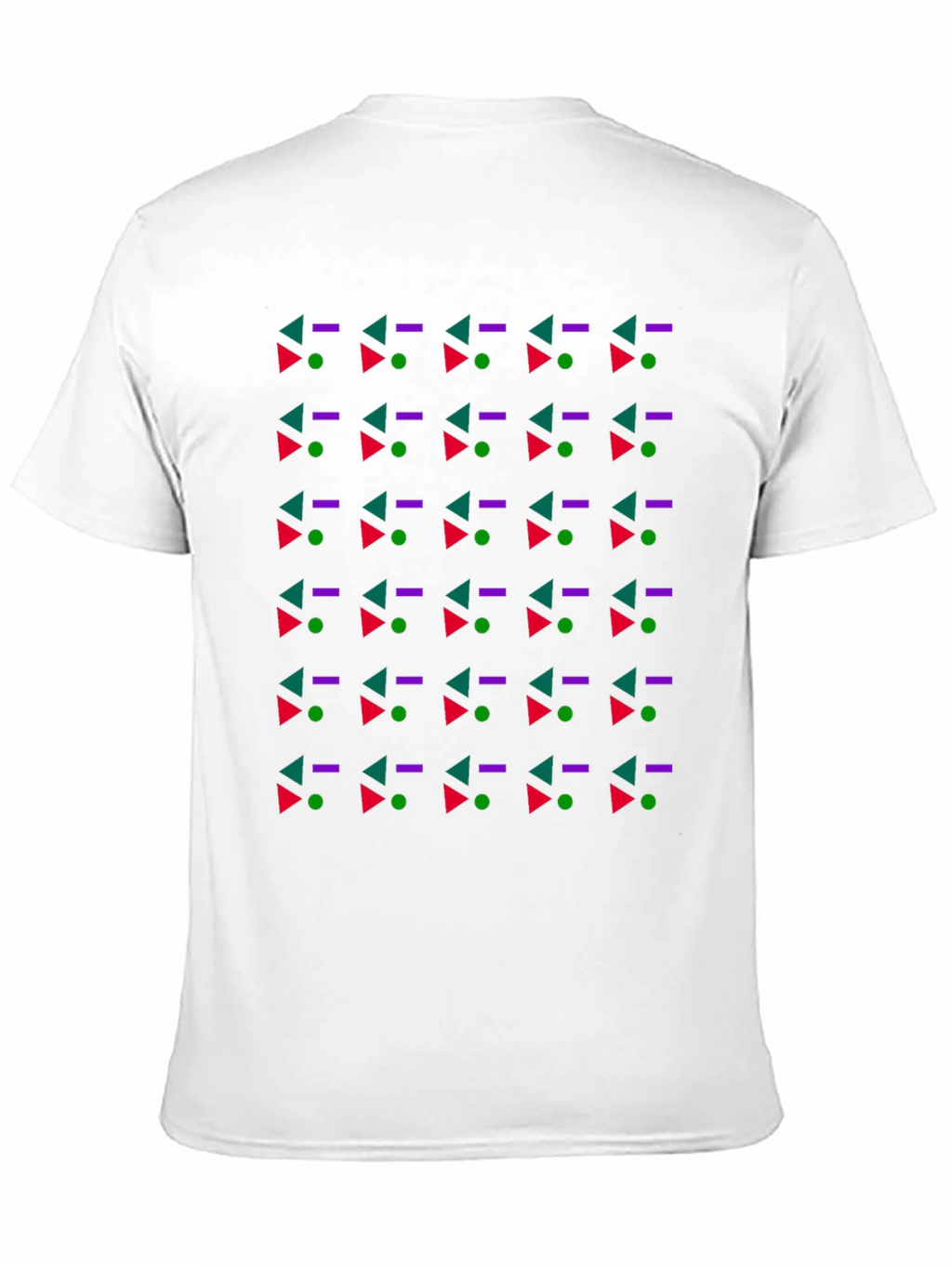 Geometric Pattern T-Shirt - Modern Abstract Design