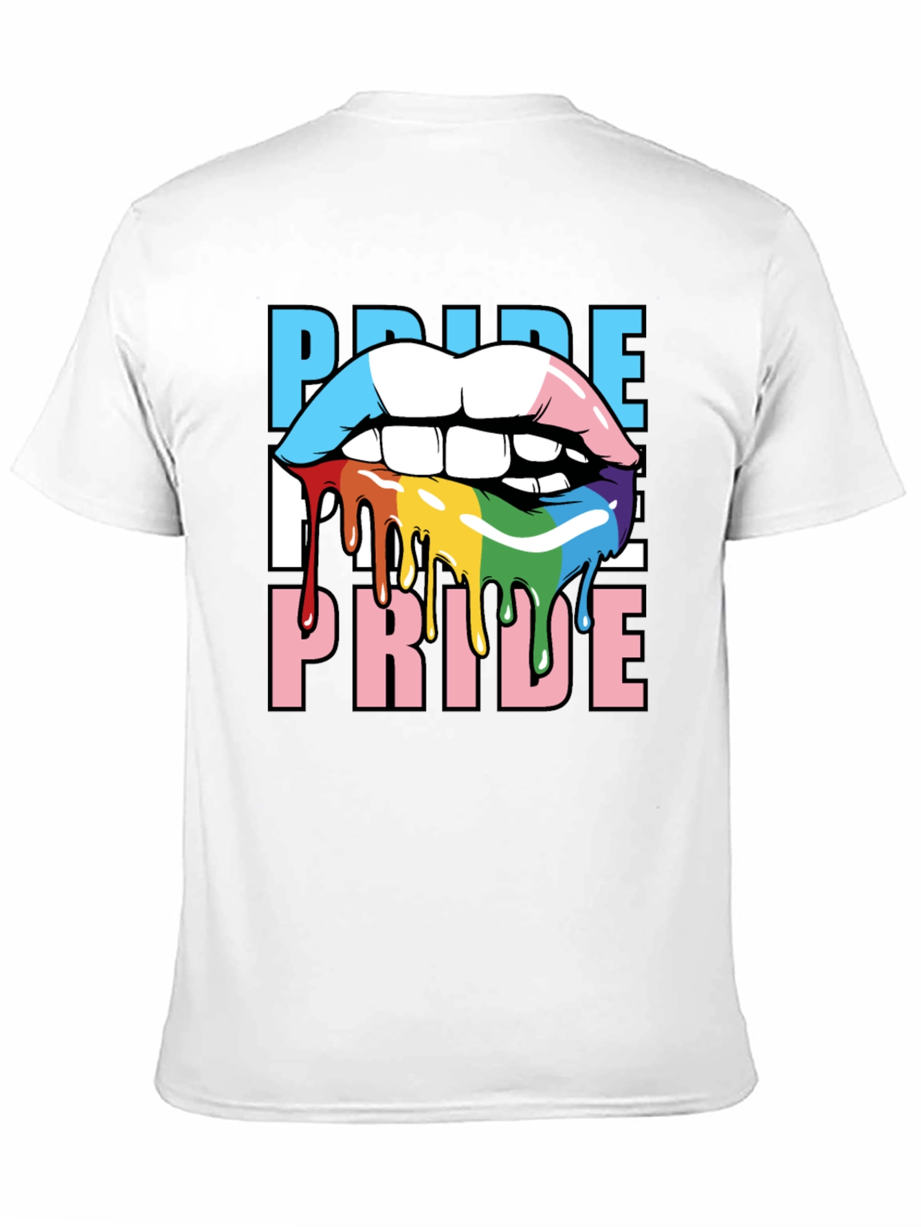 Pride Lips T-Shirt - LGBTQ+ Graphic Tee