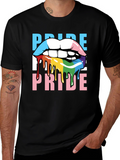 Pride Lips T-Shirt - LGBTQ+ Graphic Tee