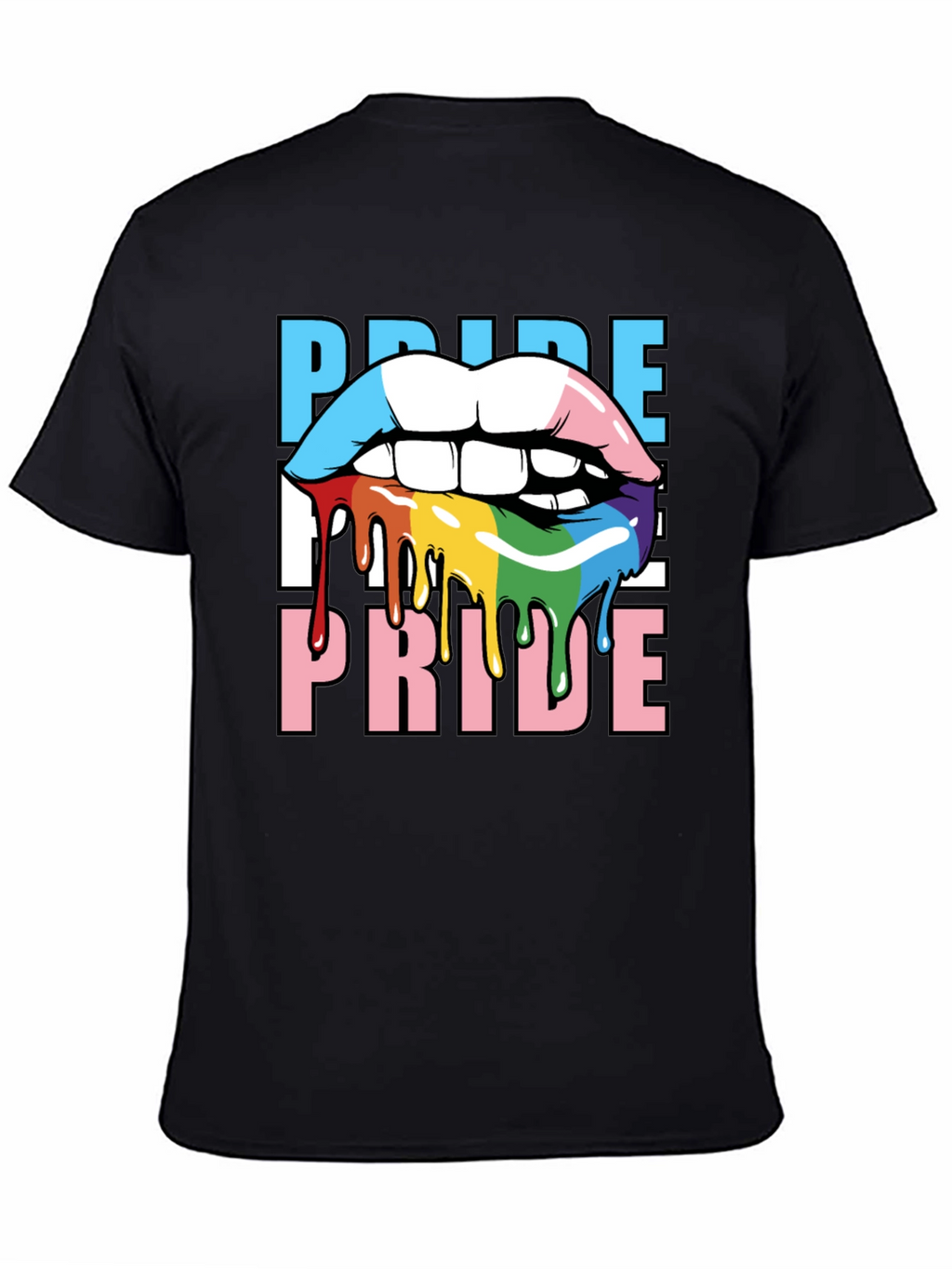 Pride Lips T-Shirt - LGBTQ+ Graphic Tee