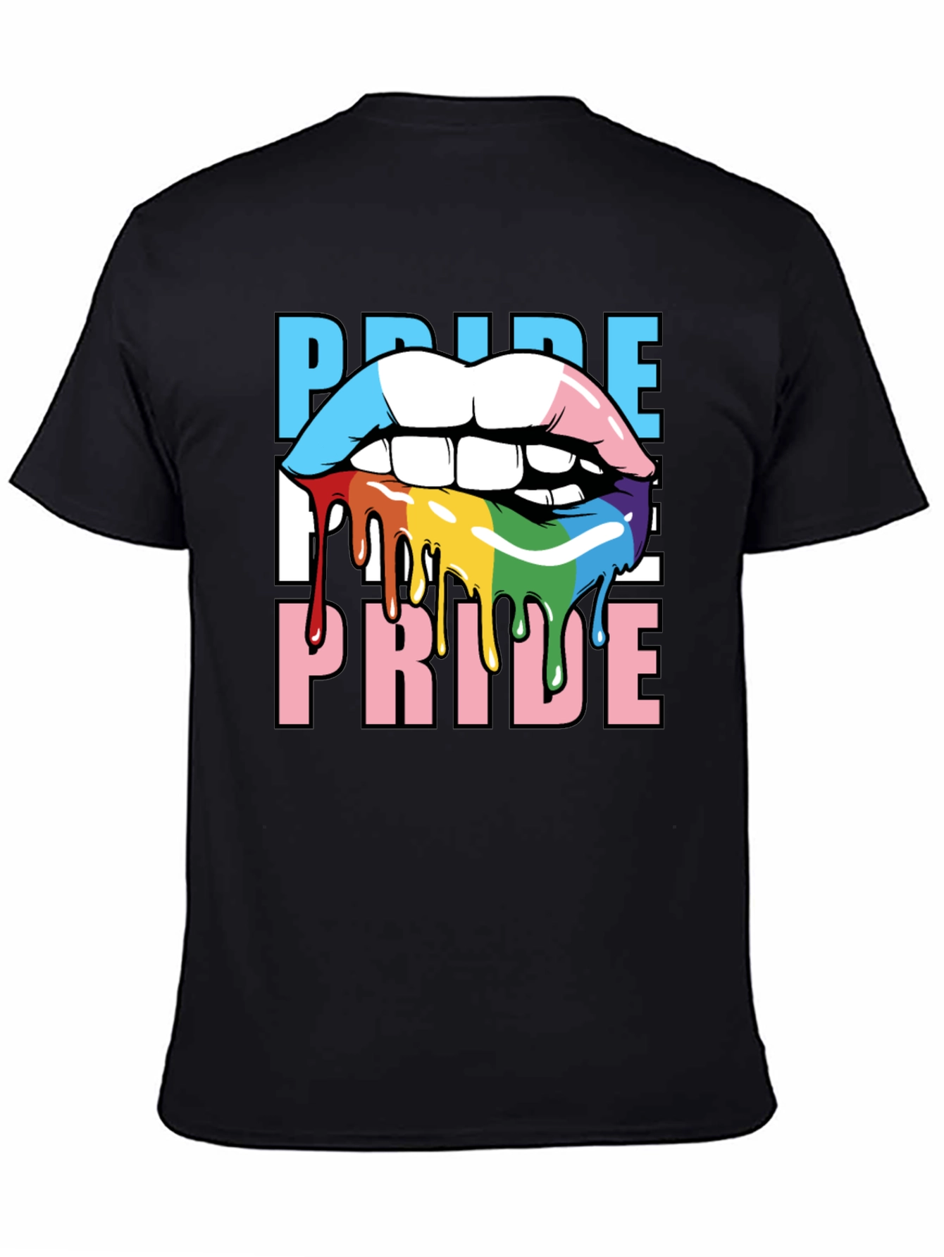 Pride Lips T-Shirt - LGBTQ+ Graphic Tee