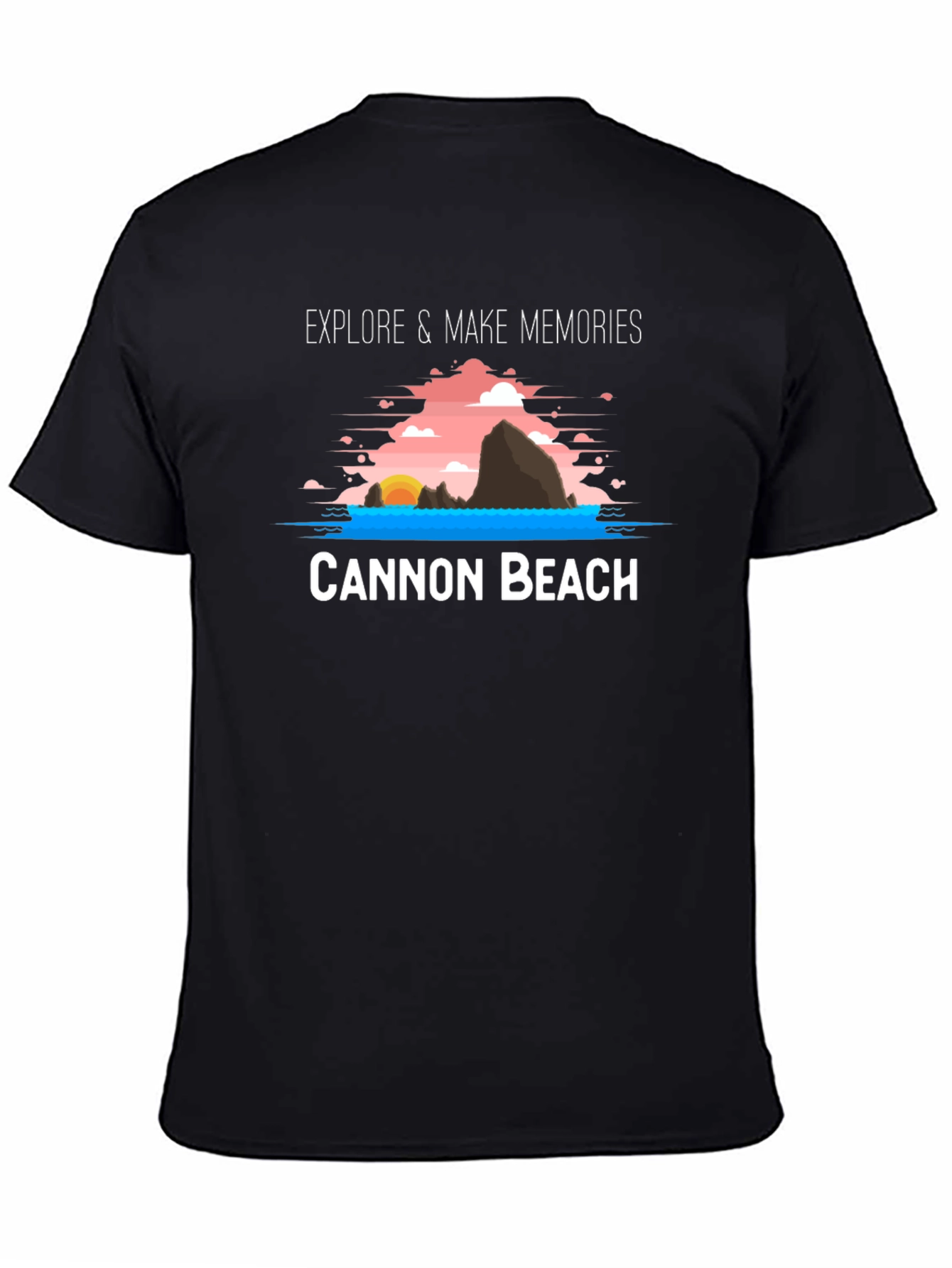 Cannon Beach T-Shirt - Explore & Make Memories