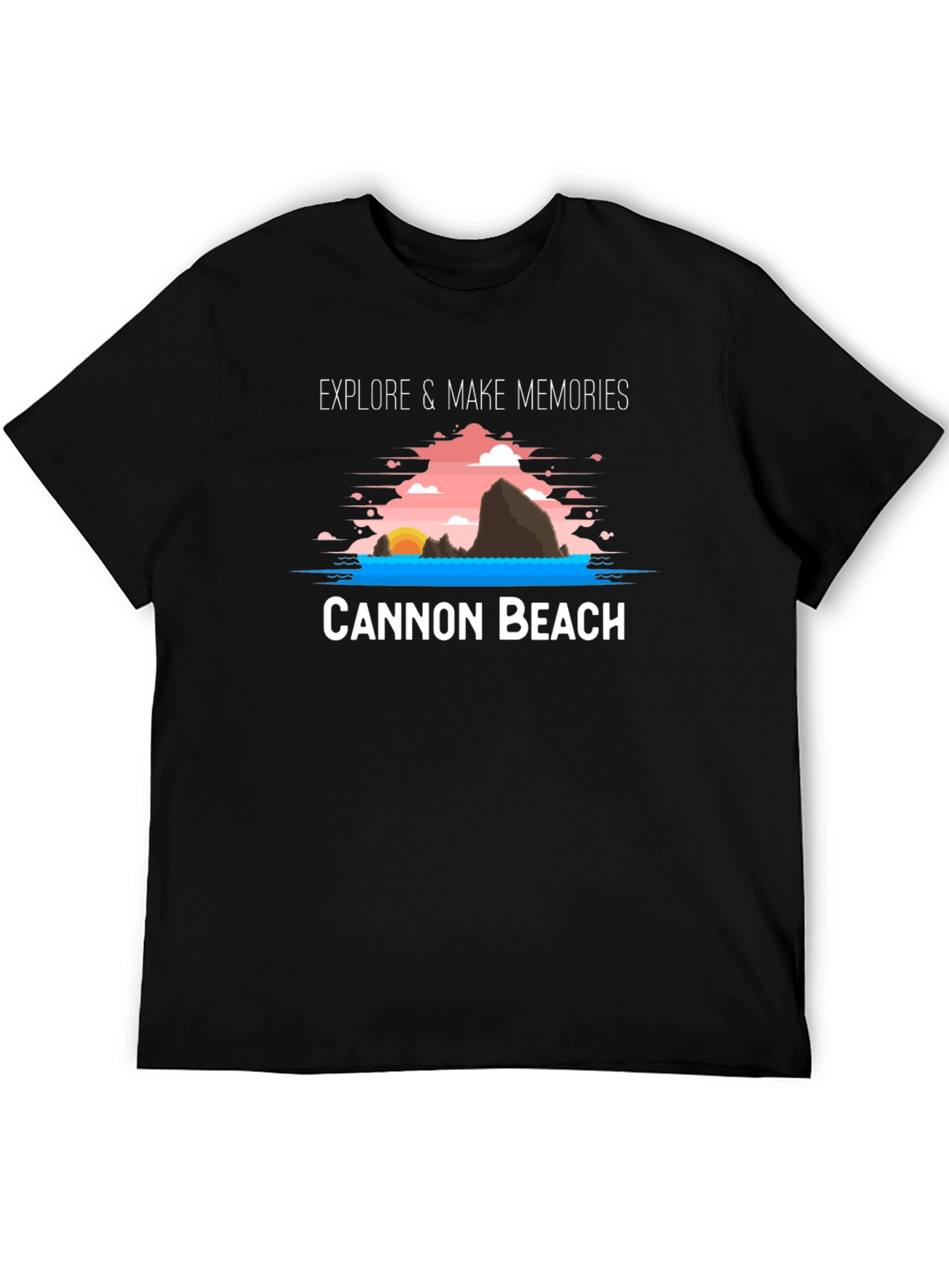 Cannon Beach T-Shirt - Explore & Make Memories