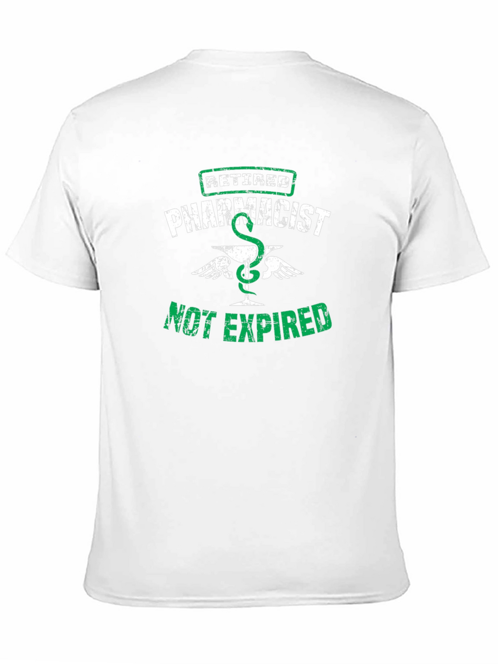 Retired Pharmacist T-Shirt - Not Expired Funny Tee