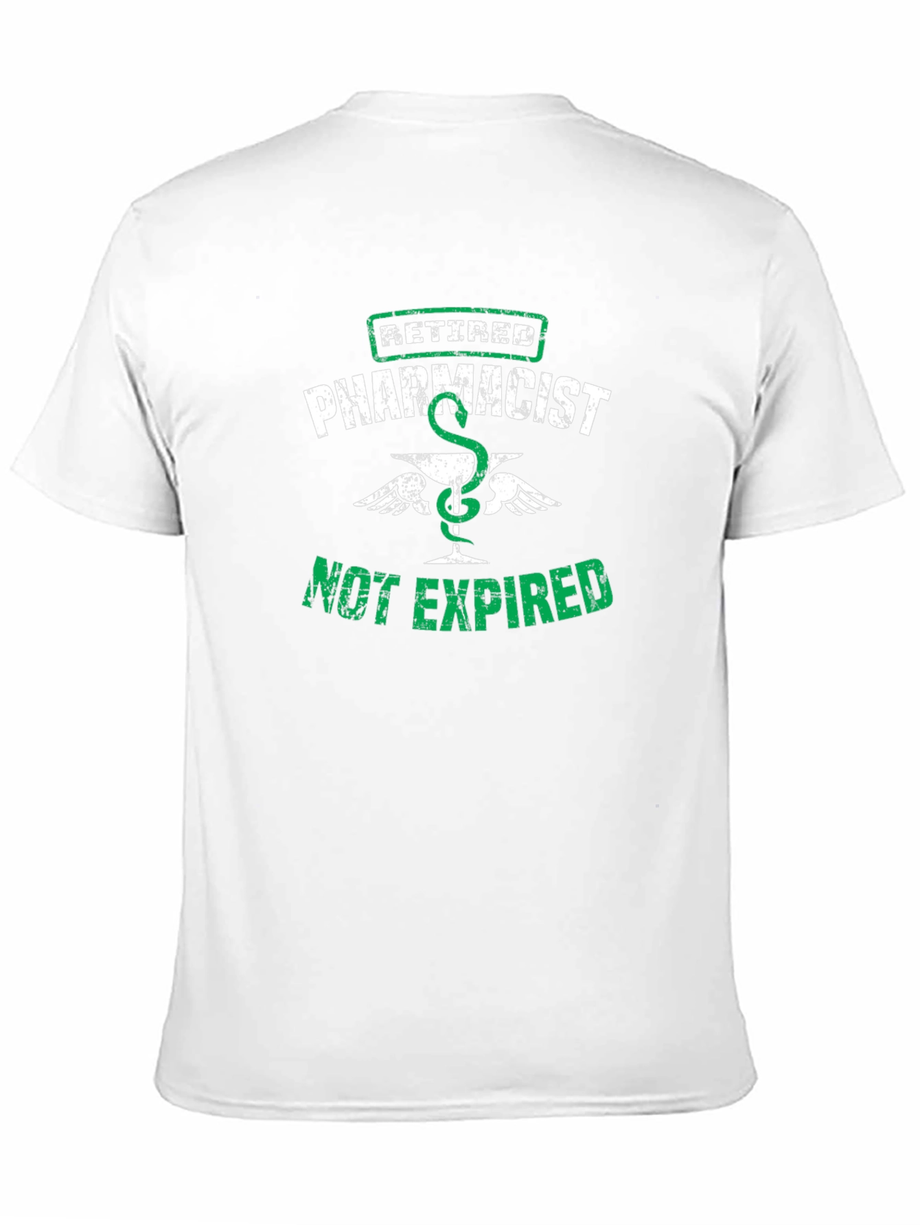Retired Pharmacist T-Shirt - Not Expired Funny Tee