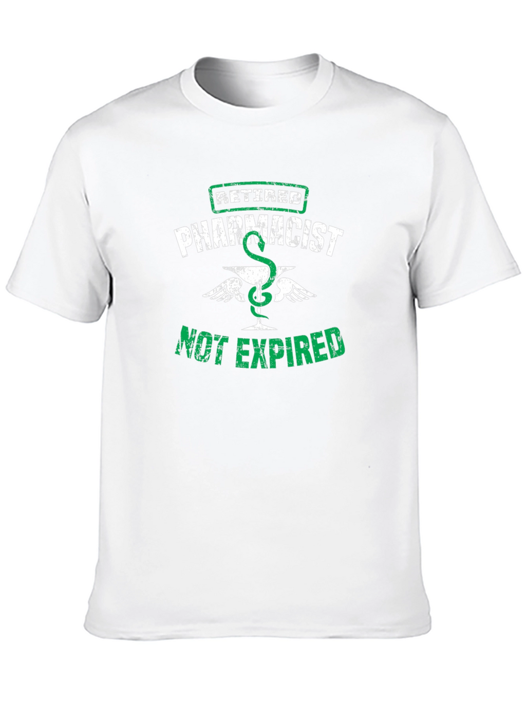 Retired Pharmacist T-Shirt - Not Expired Funny Tee