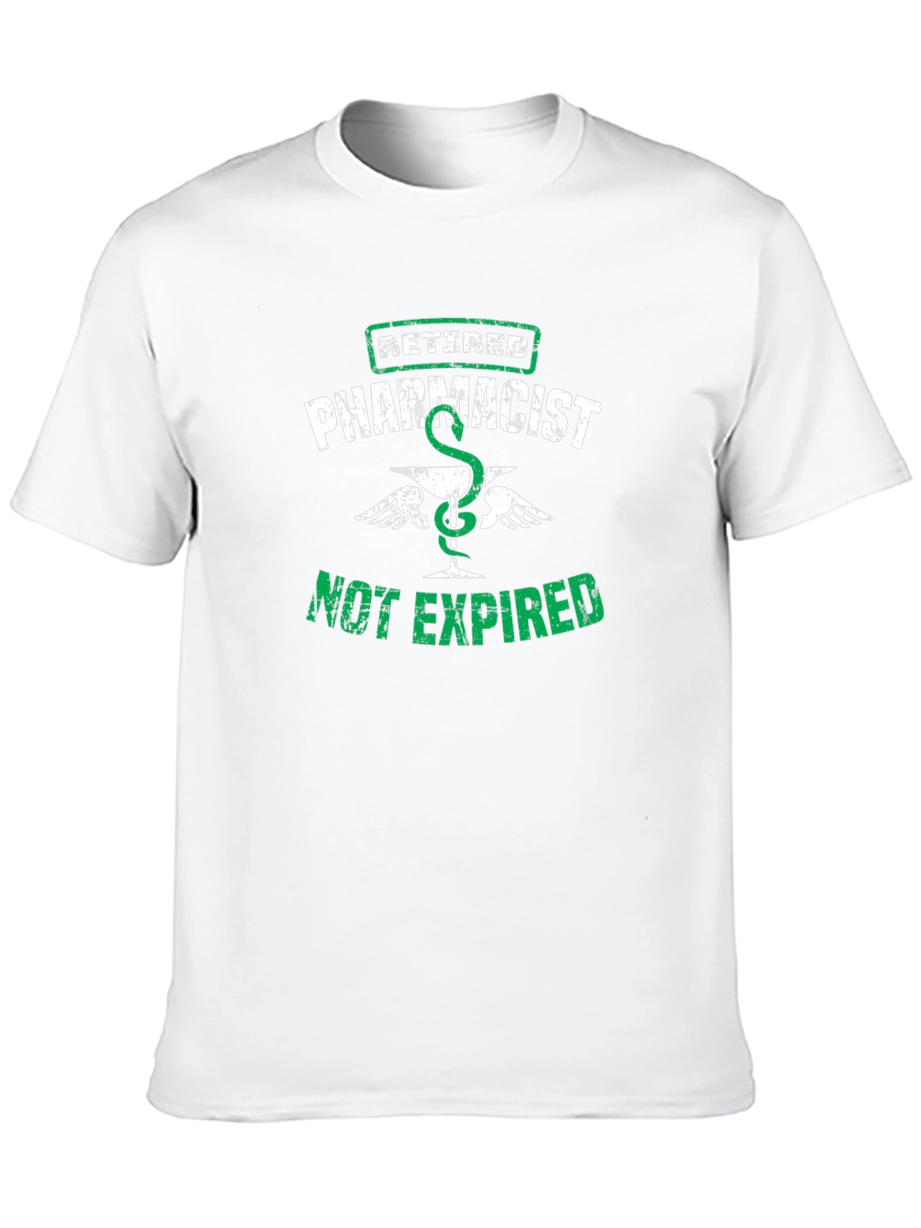 Retired Pharmacist T-Shirt - Not Expired Funny Tee