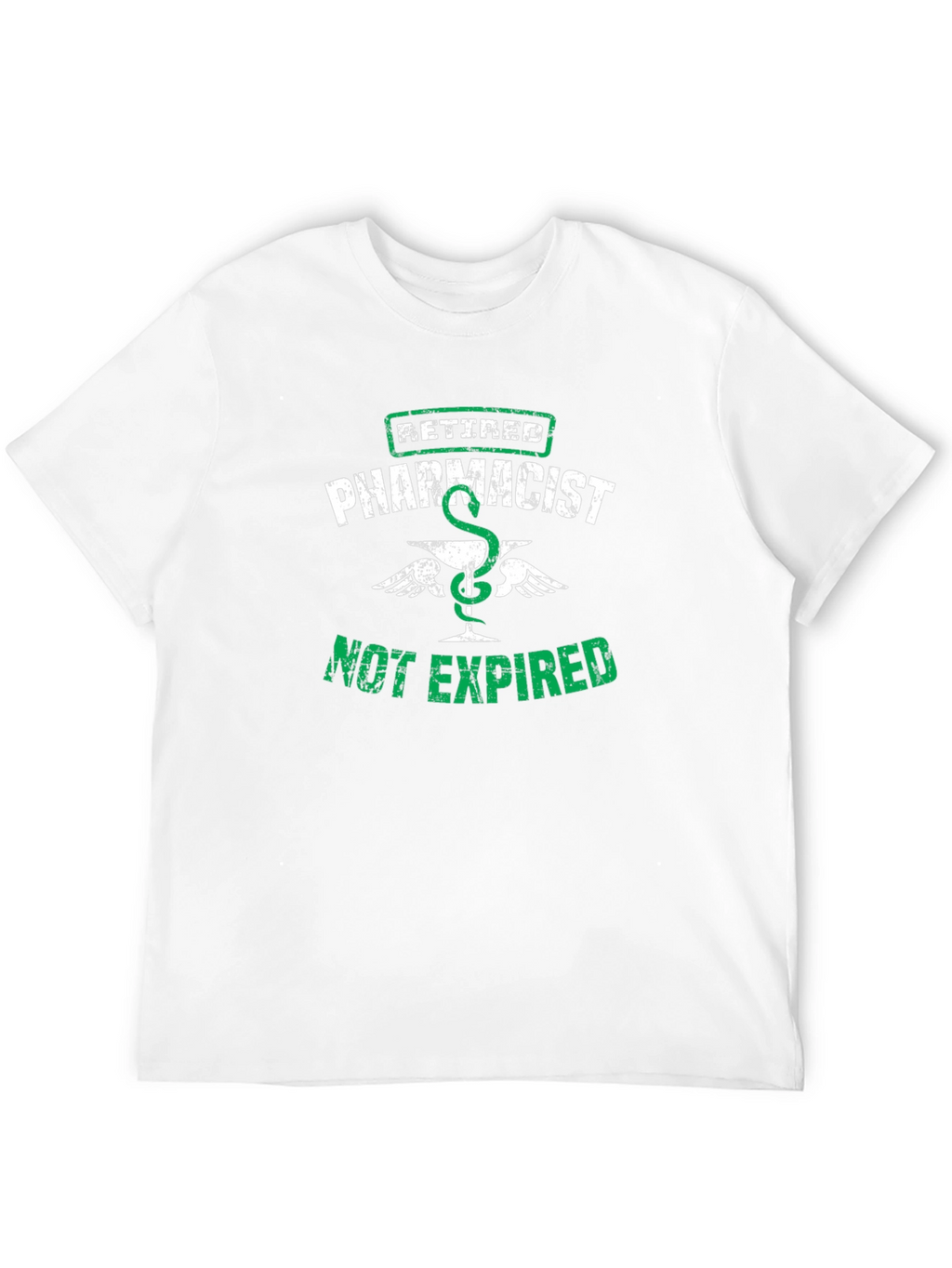Retired Pharmacist T-Shirt - Not Expired Funny Tee
