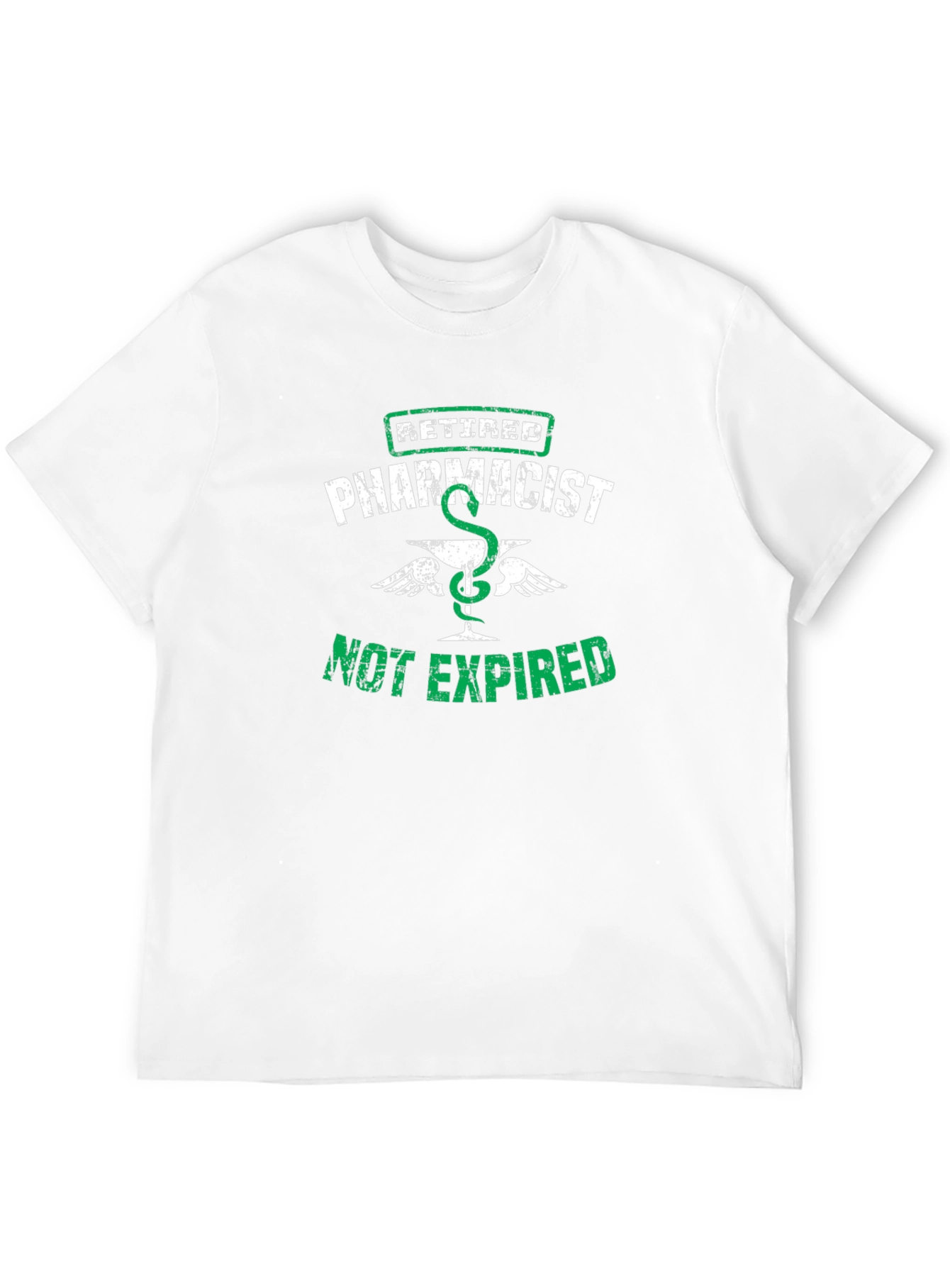 Retired Pharmacist T-Shirt - Not Expired Funny Tee