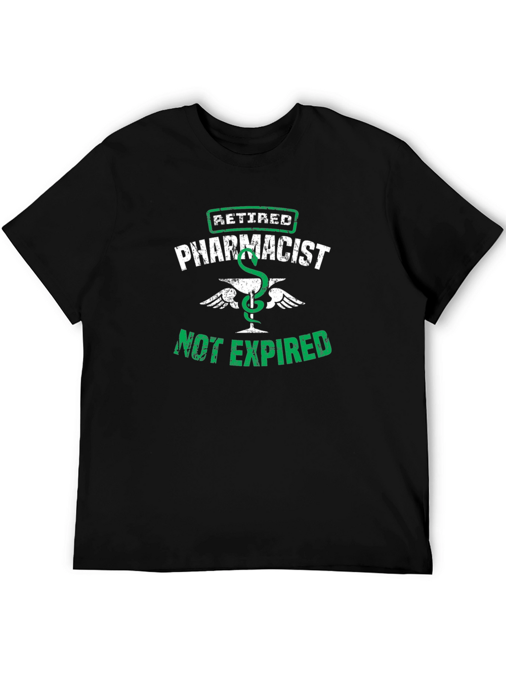 Retired Pharmacist T-Shirt - Not Expired Funny Tee