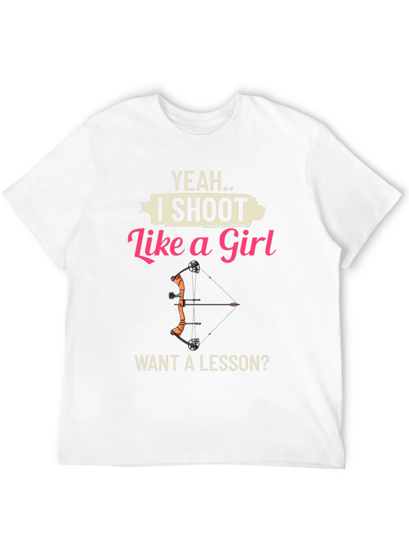 I Shoot Like a Girl T-Shirt - Archery Gift