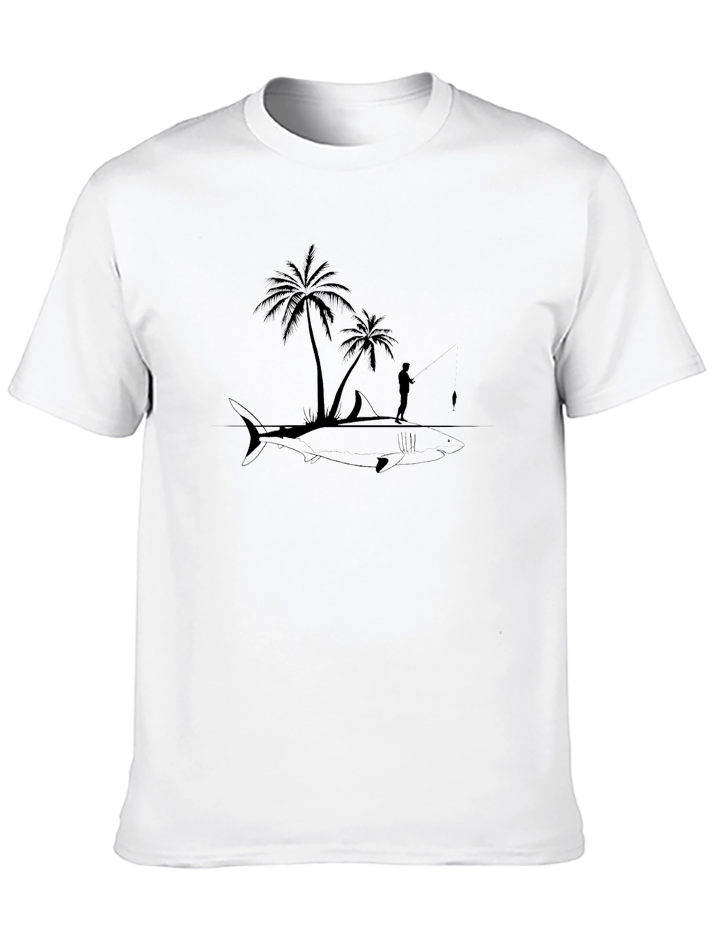Shark Island Graphic T-Shirt