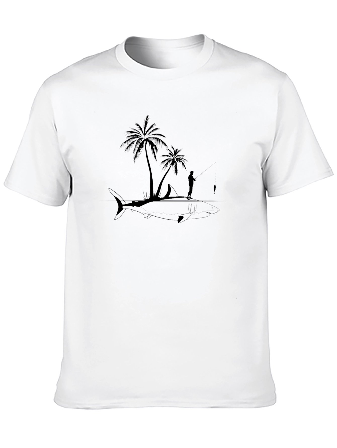 Shark Island Graphic T-Shirt