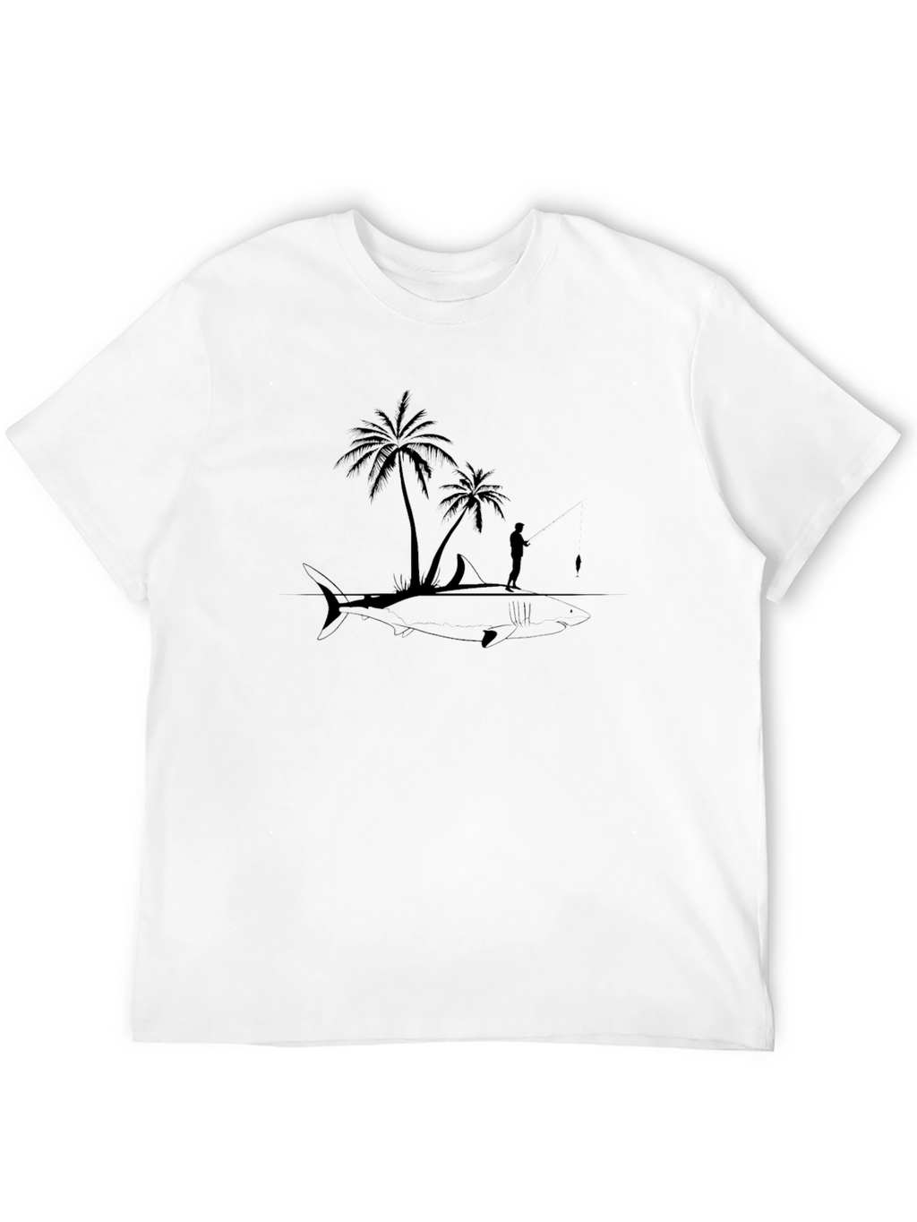Shark Island Graphic T-Shirt
