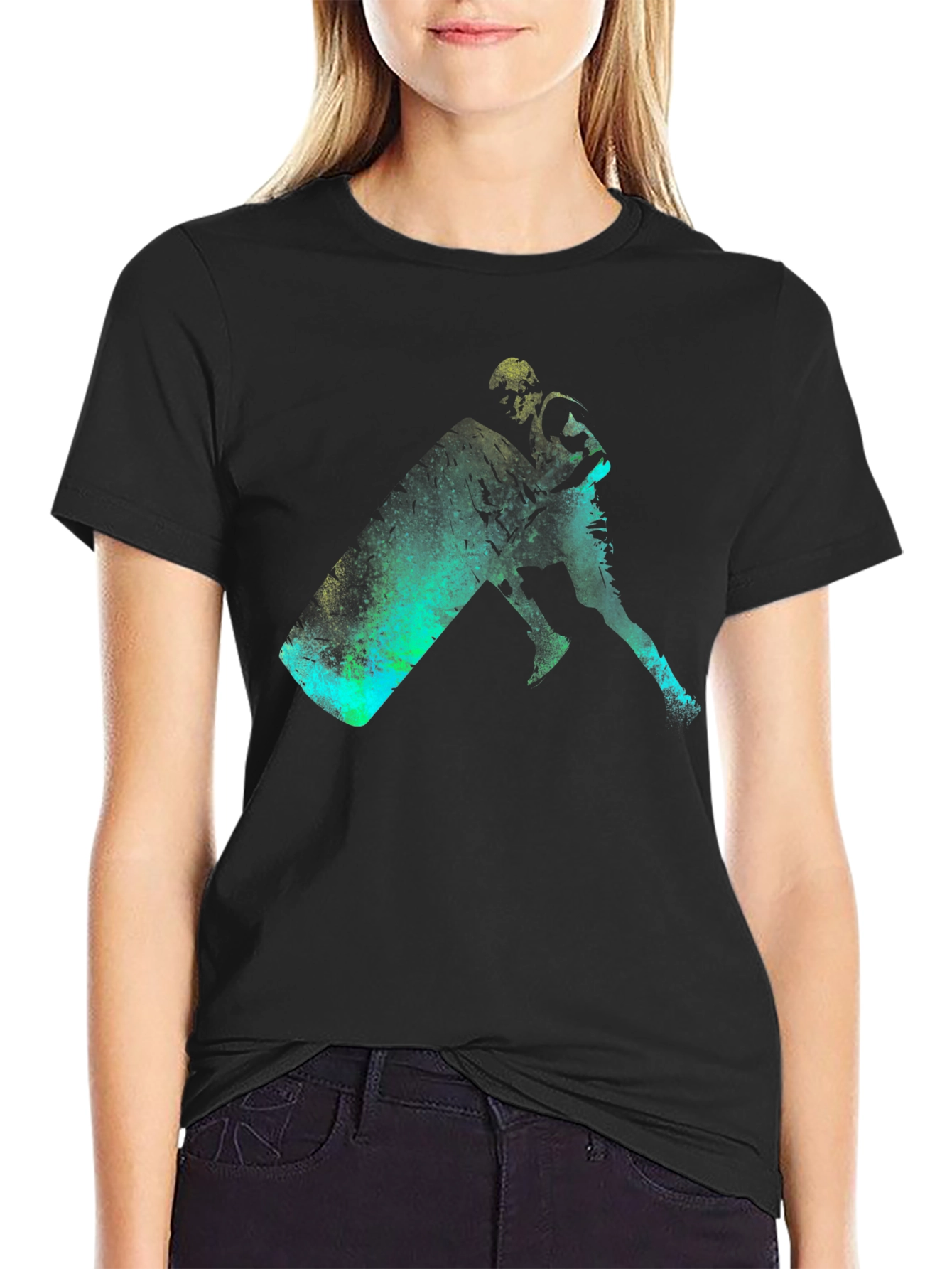 Tire Flip Graphic Tee - Black