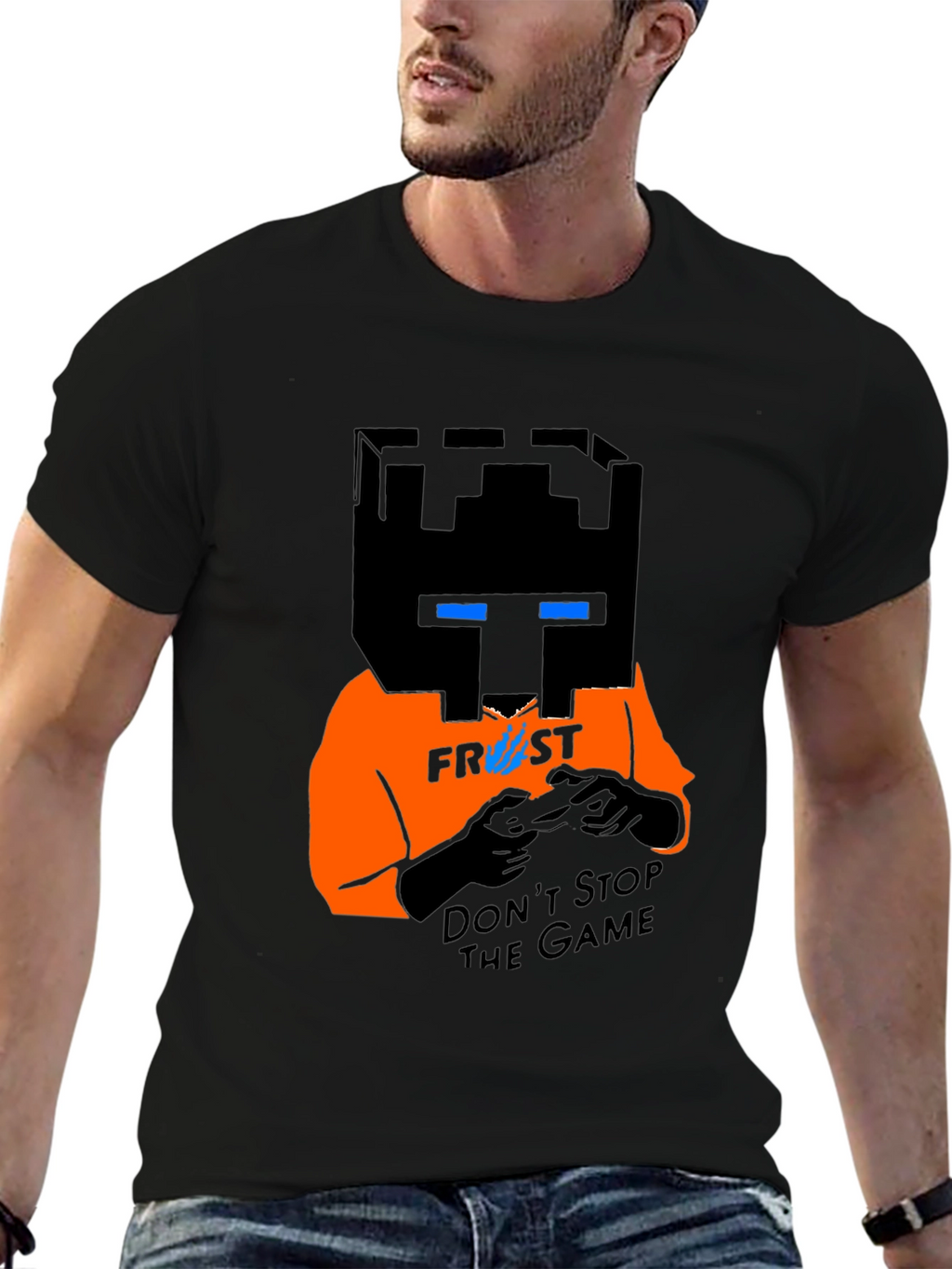 Frost Gamer Graphic Tee - Dont Stop the Game!