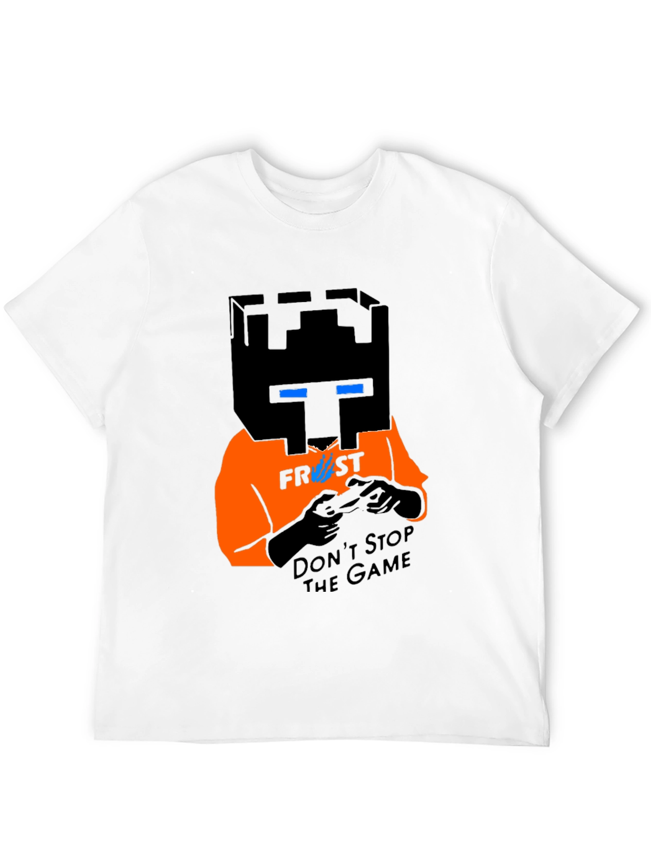 Frost Gamer Graphic Tee - Dont Stop the Game!