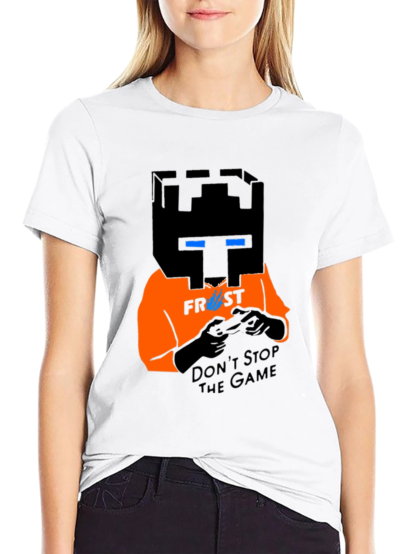 Frost Gamer Graphic Tee - Dont Stop the Game!