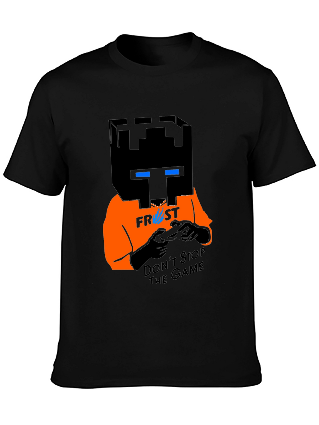 Frost Gamer Graphic Tee - Dont Stop the Game!